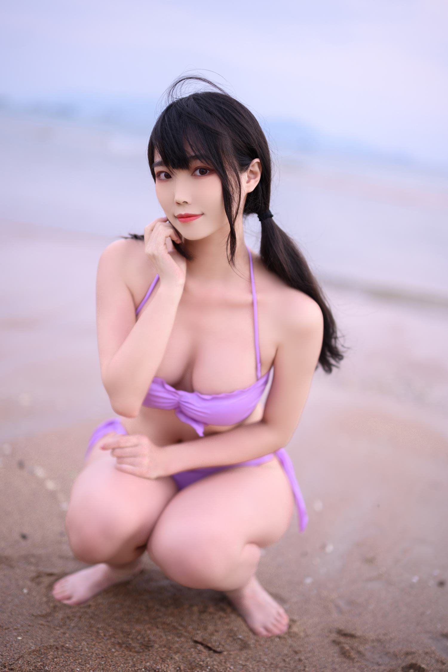 汪知子 - 紫色比基尼L [30P]