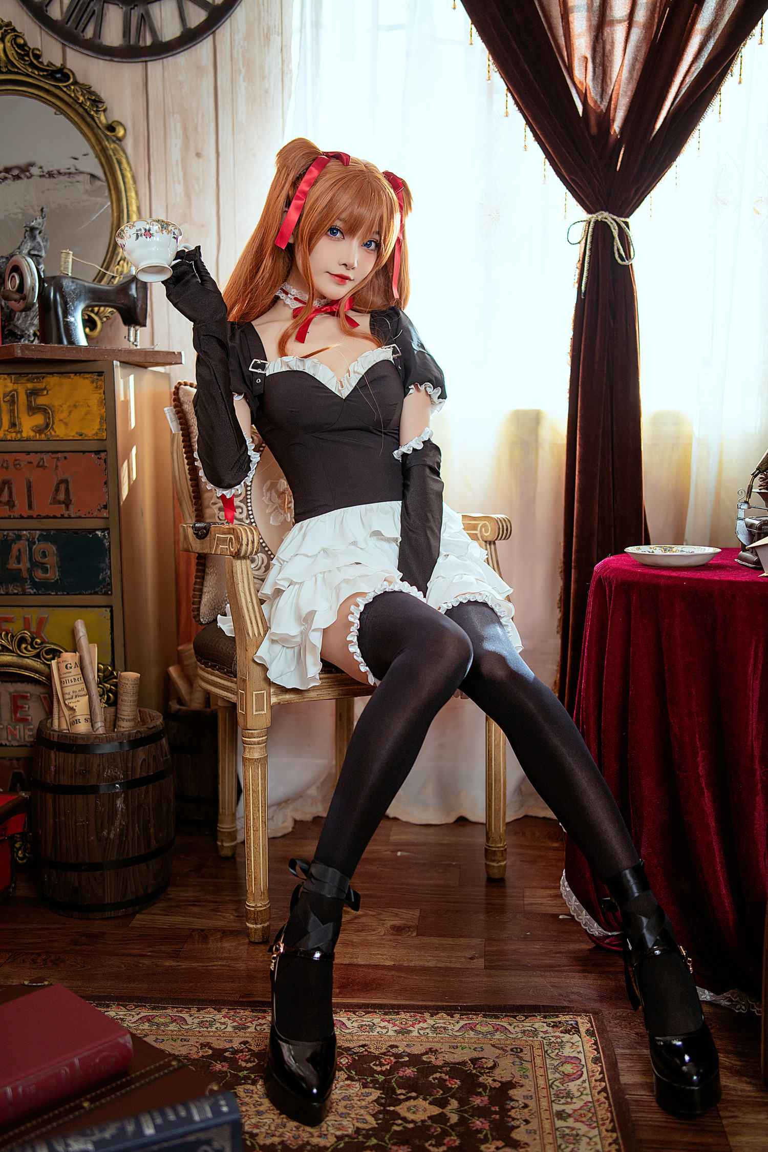 宵鱼鱼 - 明日香 [23P]