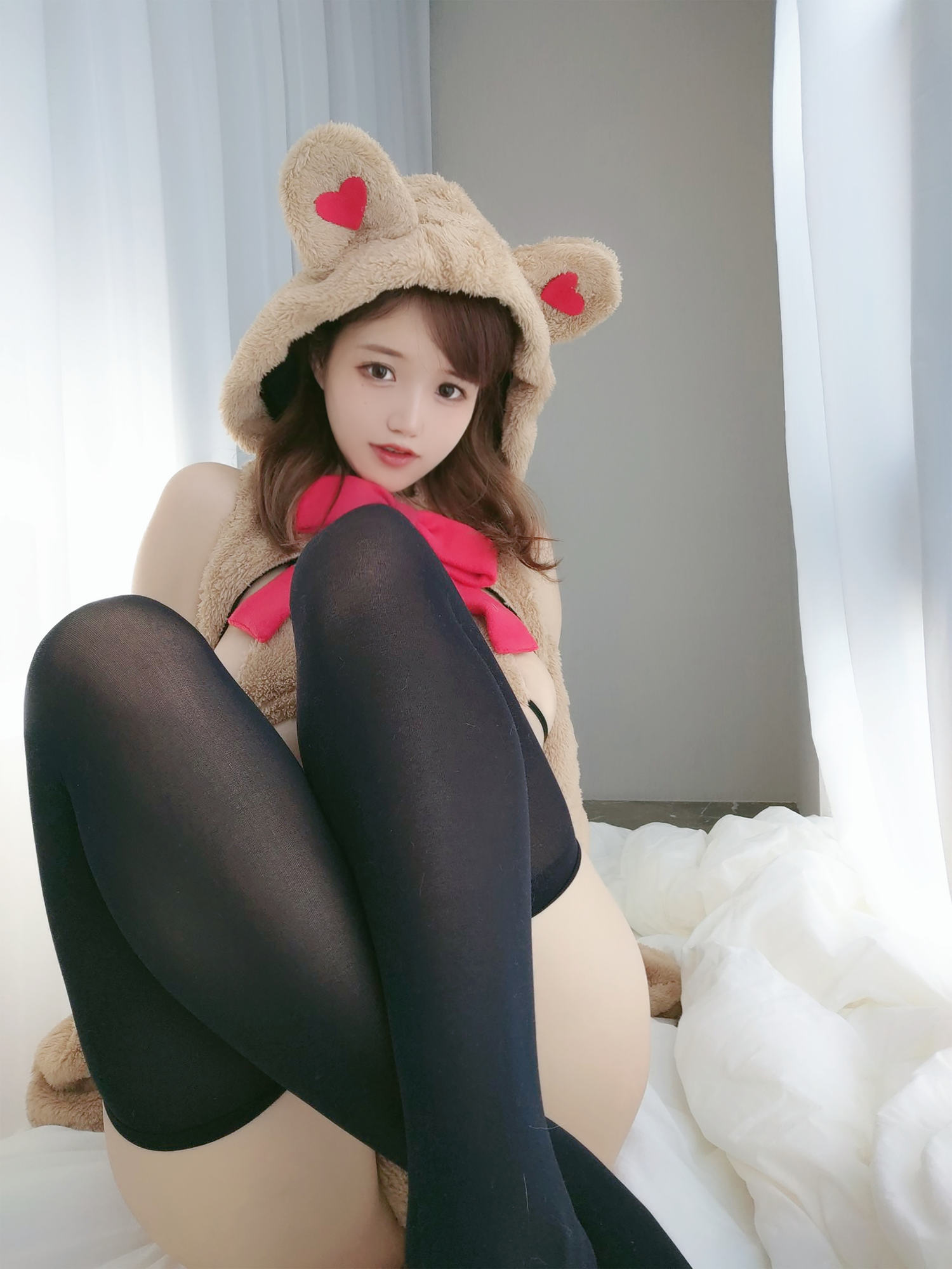 小仓千代w - 可可爱爱小熊 [20P]