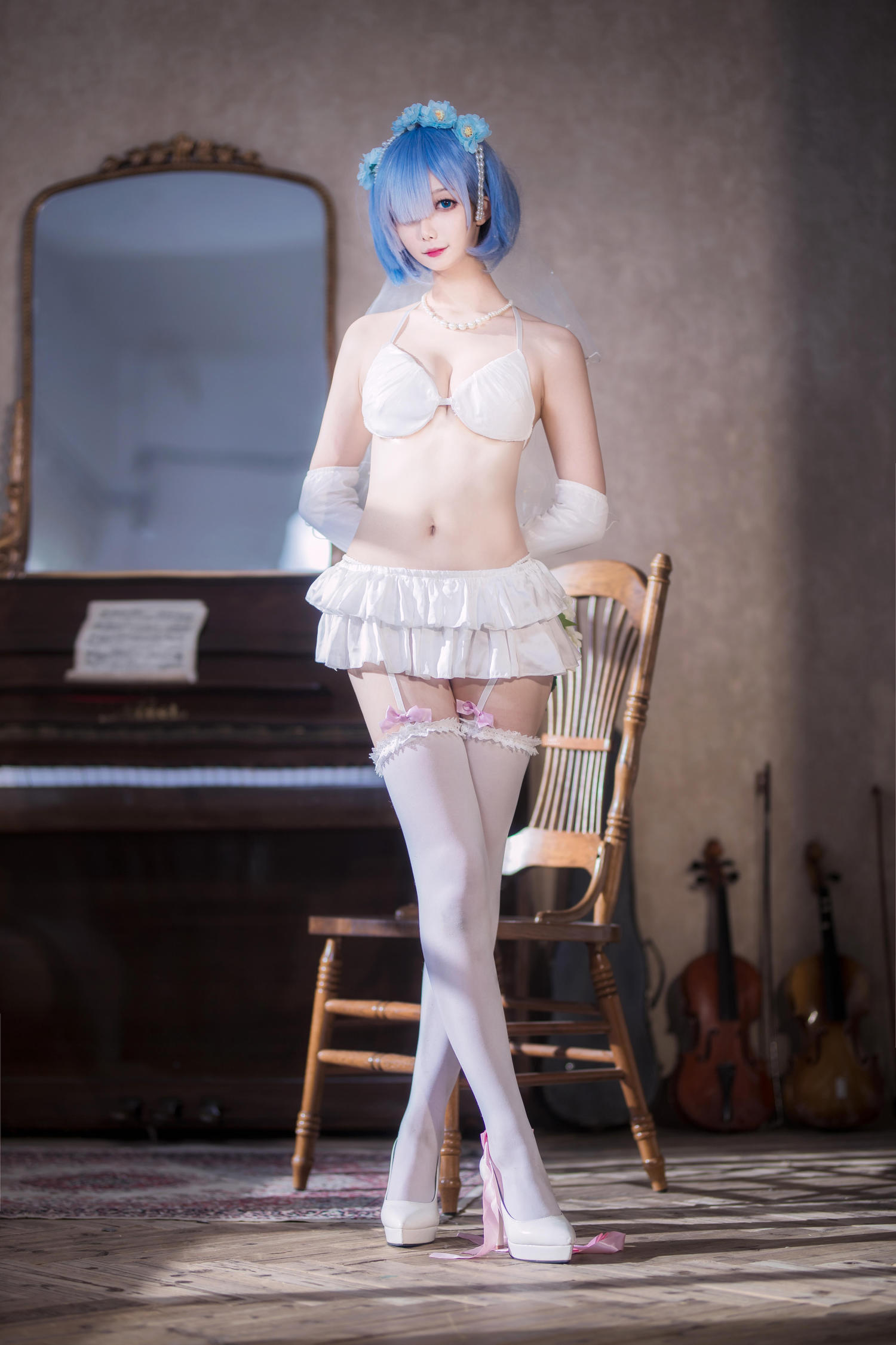 封疆疆 蕾姆花嫁 [26P-118MB]