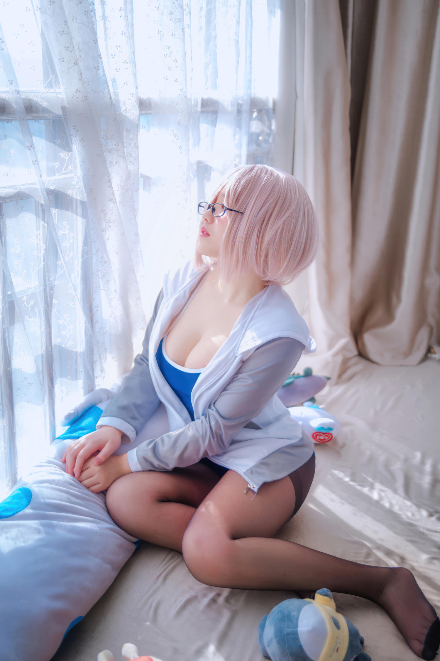 阿半今天很开心 玛修同人体操服 [20P-162MB]