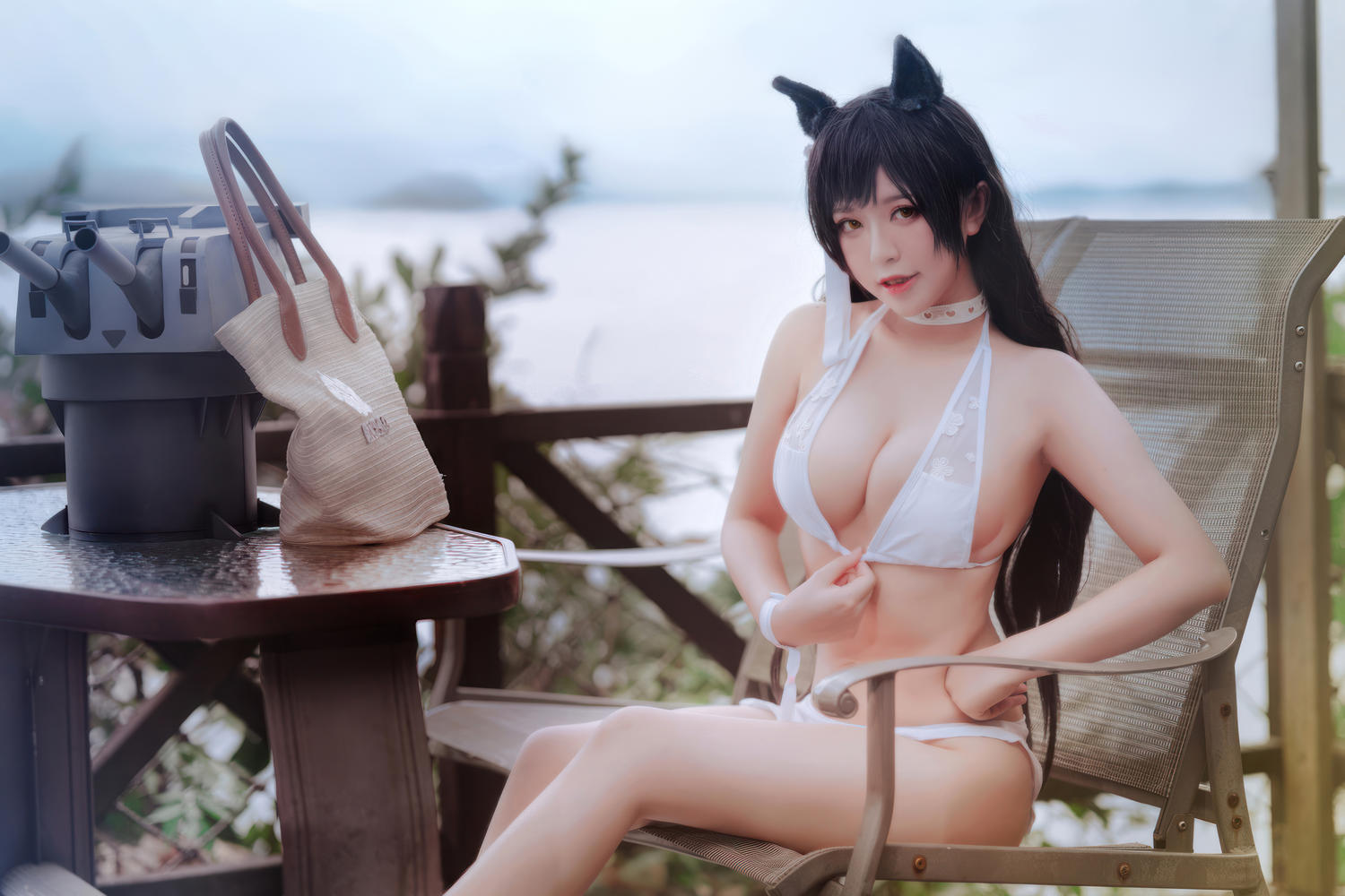 半半子 碧蓝航线 爱宕泳装 [27P-171MB]