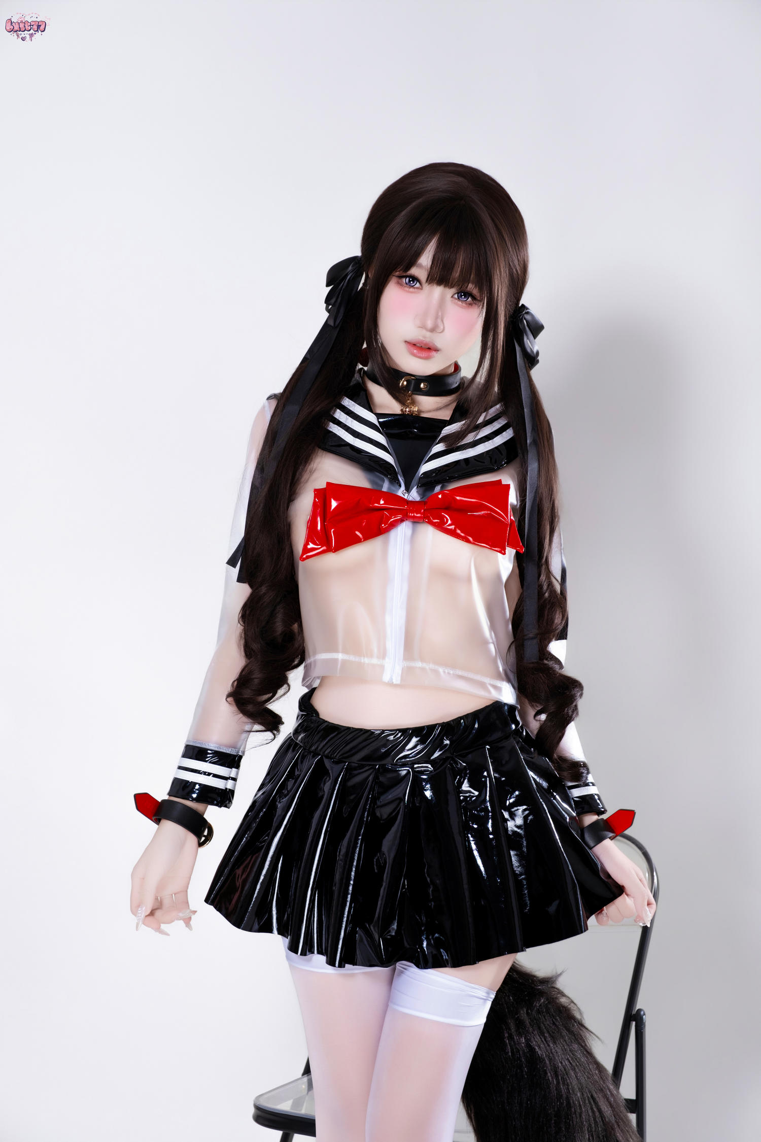 柒柒要乖哦 兽尾透明JK [112P1V-1.85GB]