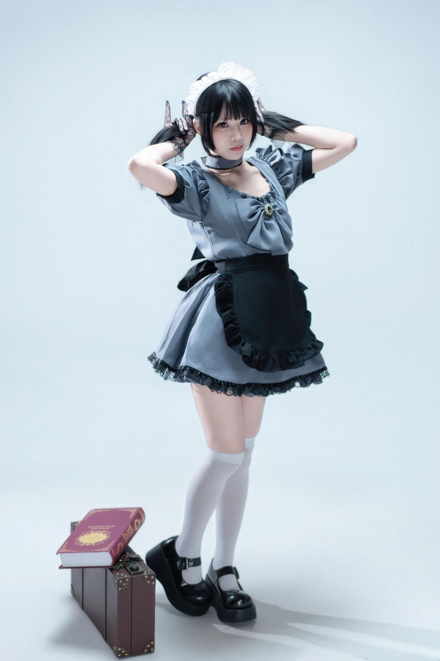 清水凪 手提箱与灰色女仆 [80P-1.67GB]