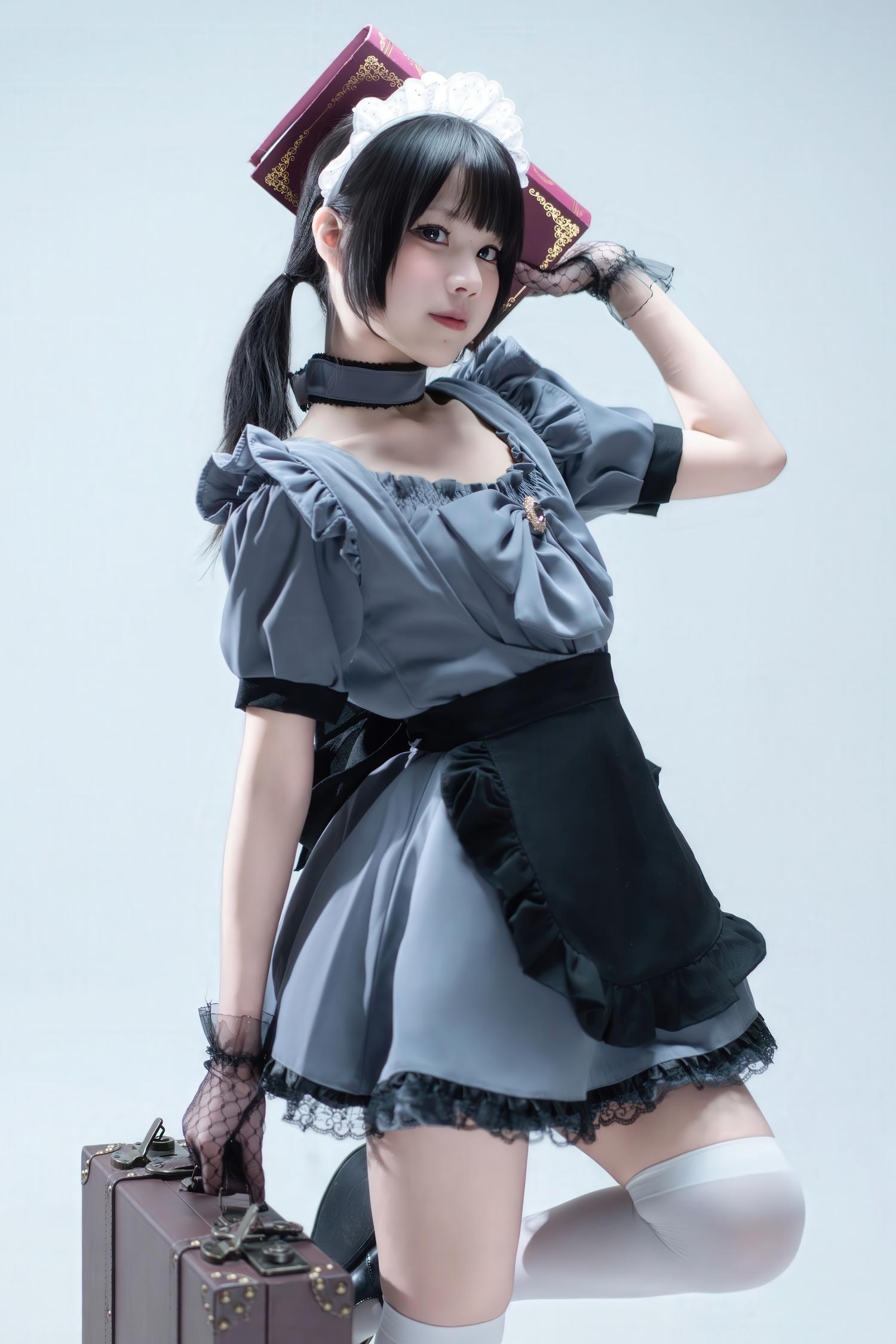 清水凪 手提箱与灰色女仆 [80P-1.67GB]