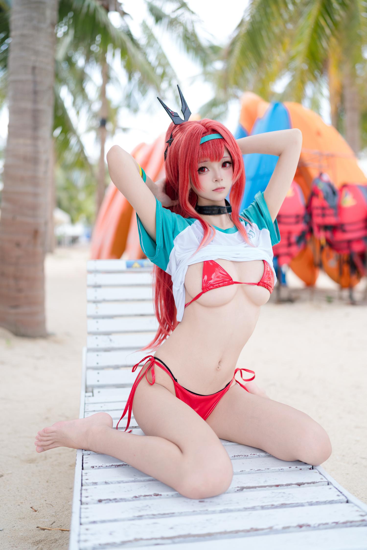 九柒喵 拉毗泳装 [11P-348MB]