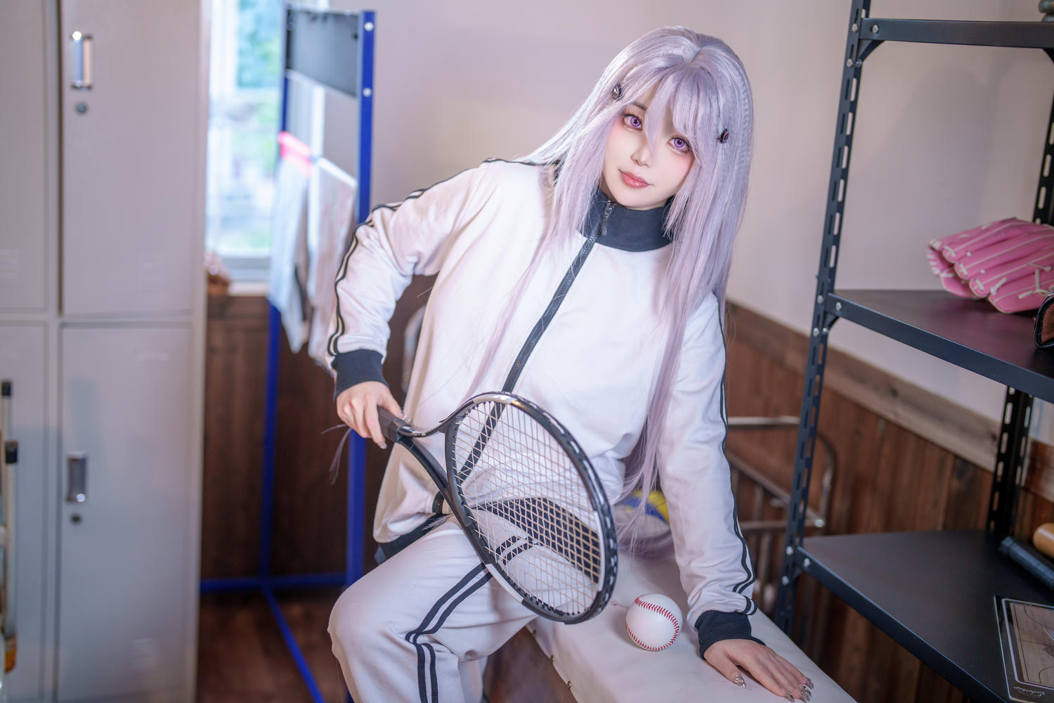 一只毛毛帽 运动服比基尼 [54P-956MB]