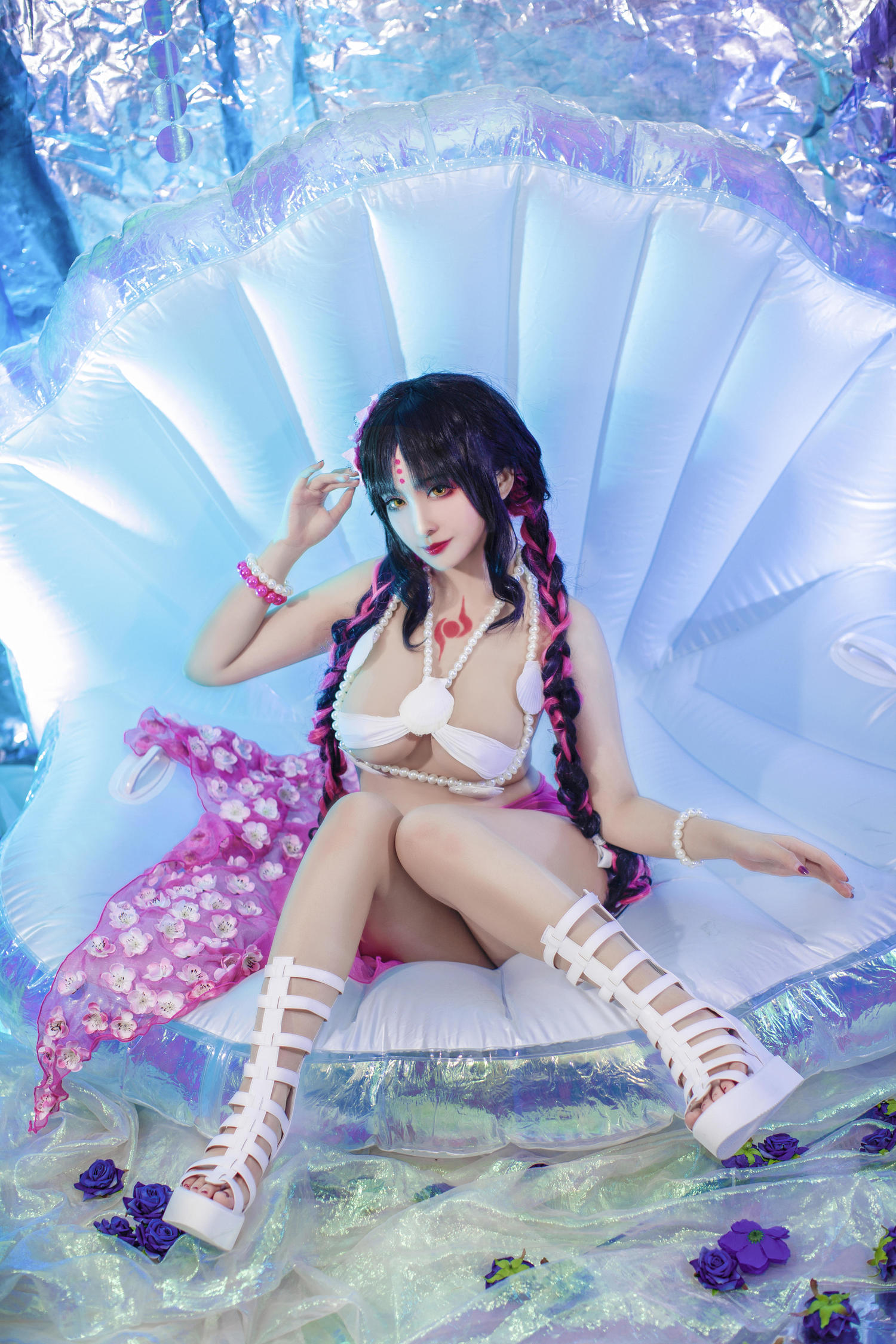 洛璃 LoLiSAMA - 水着杀生院 [34P]