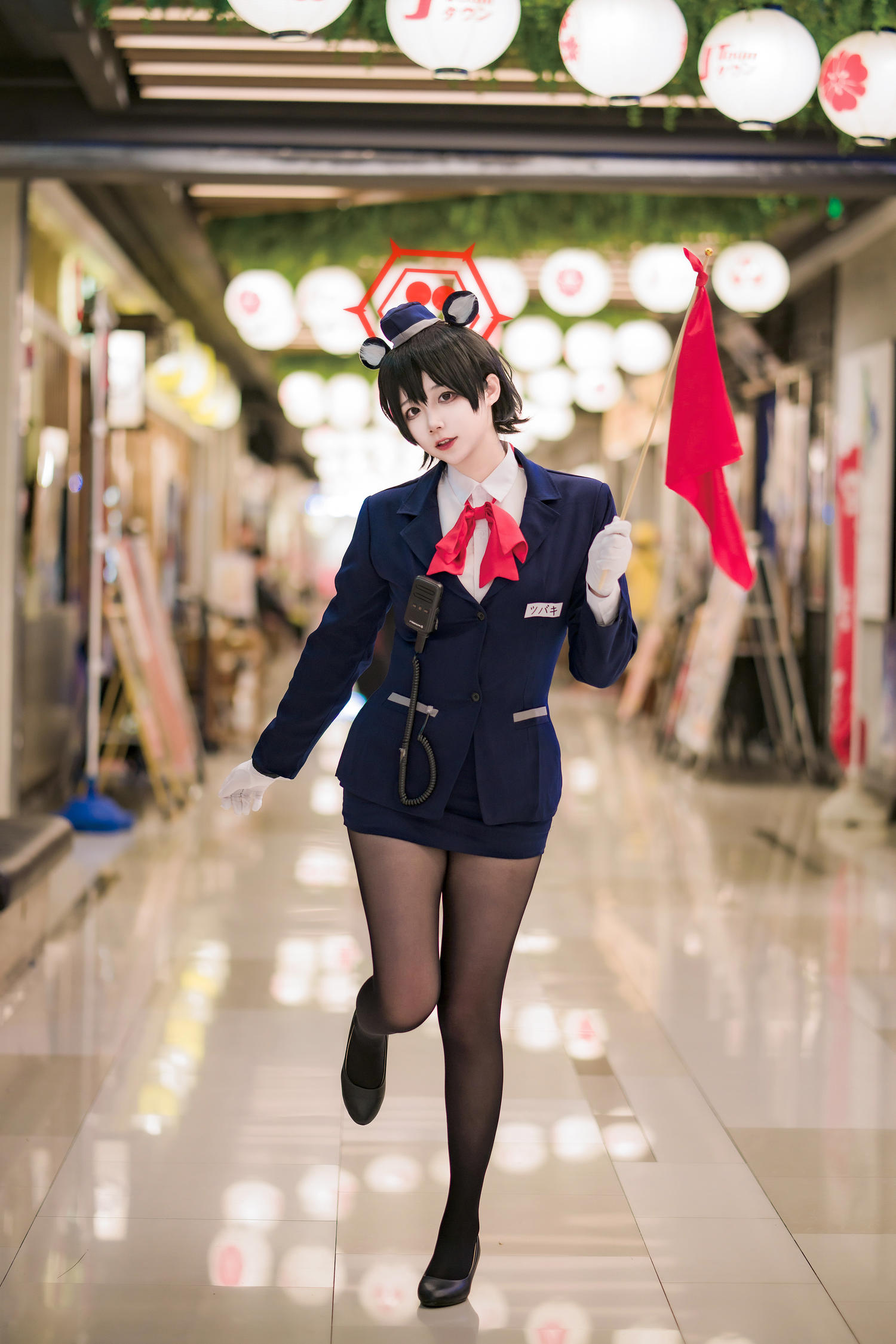 雾野花兔 - 导游椿 [24P]