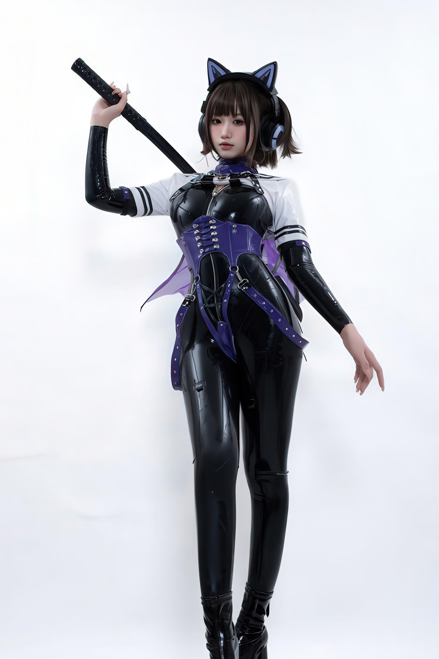 柒柒要乖哦 白棚胶衣 [78P-230MB]