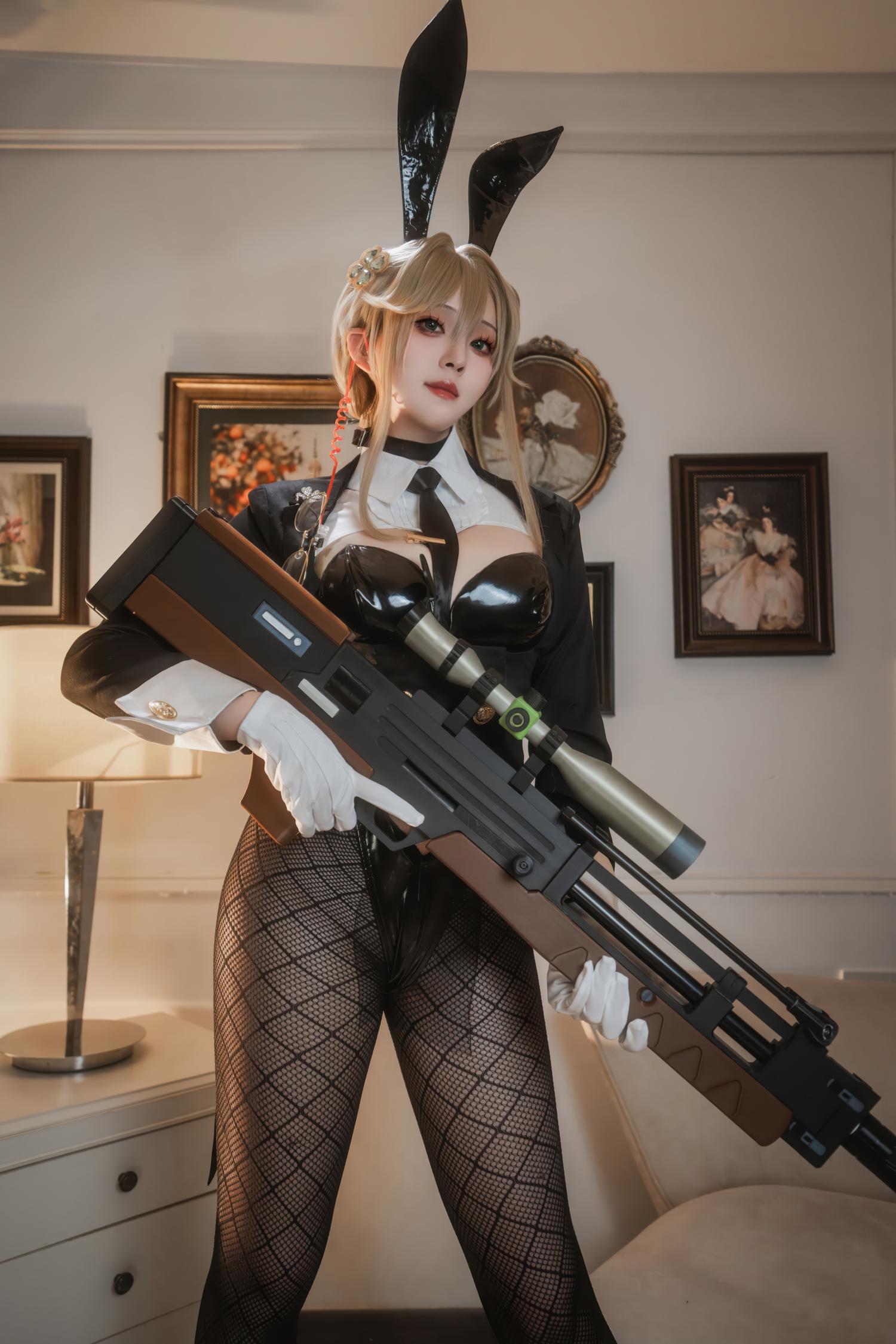 Natsuko夏夏子 NIKKE 爱德 特工兔女郎 [86P4V-941MB]