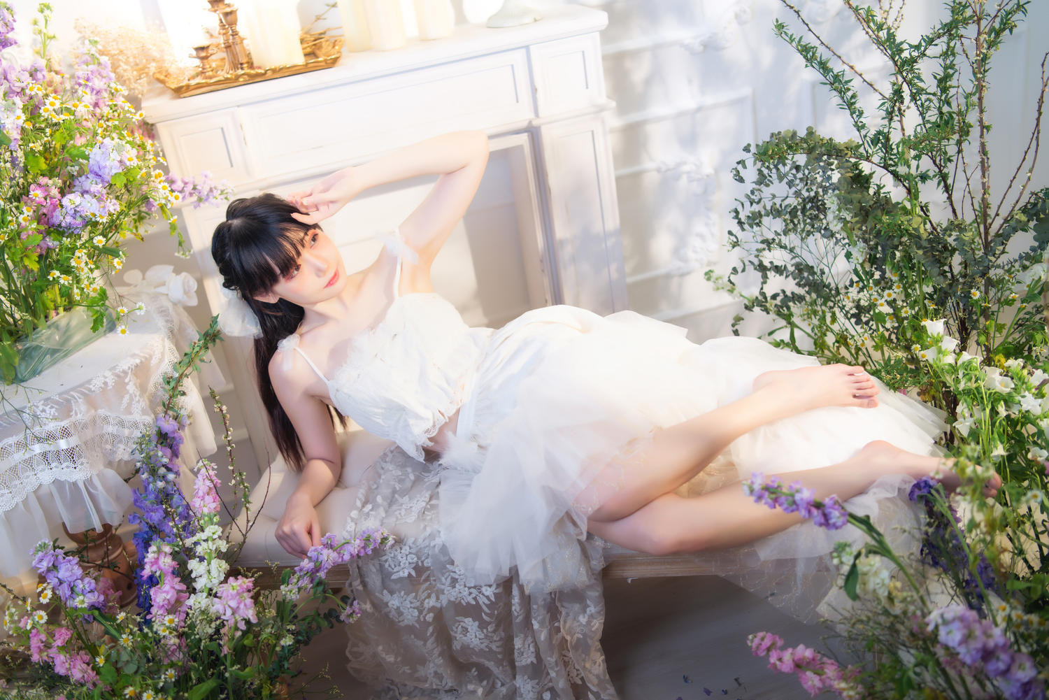 焖焖碳 - 花花写真 [34P]