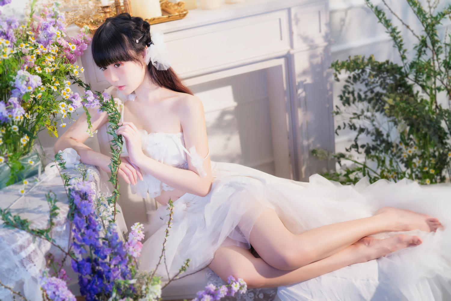 焖焖碳 - 花花写真 [34P]