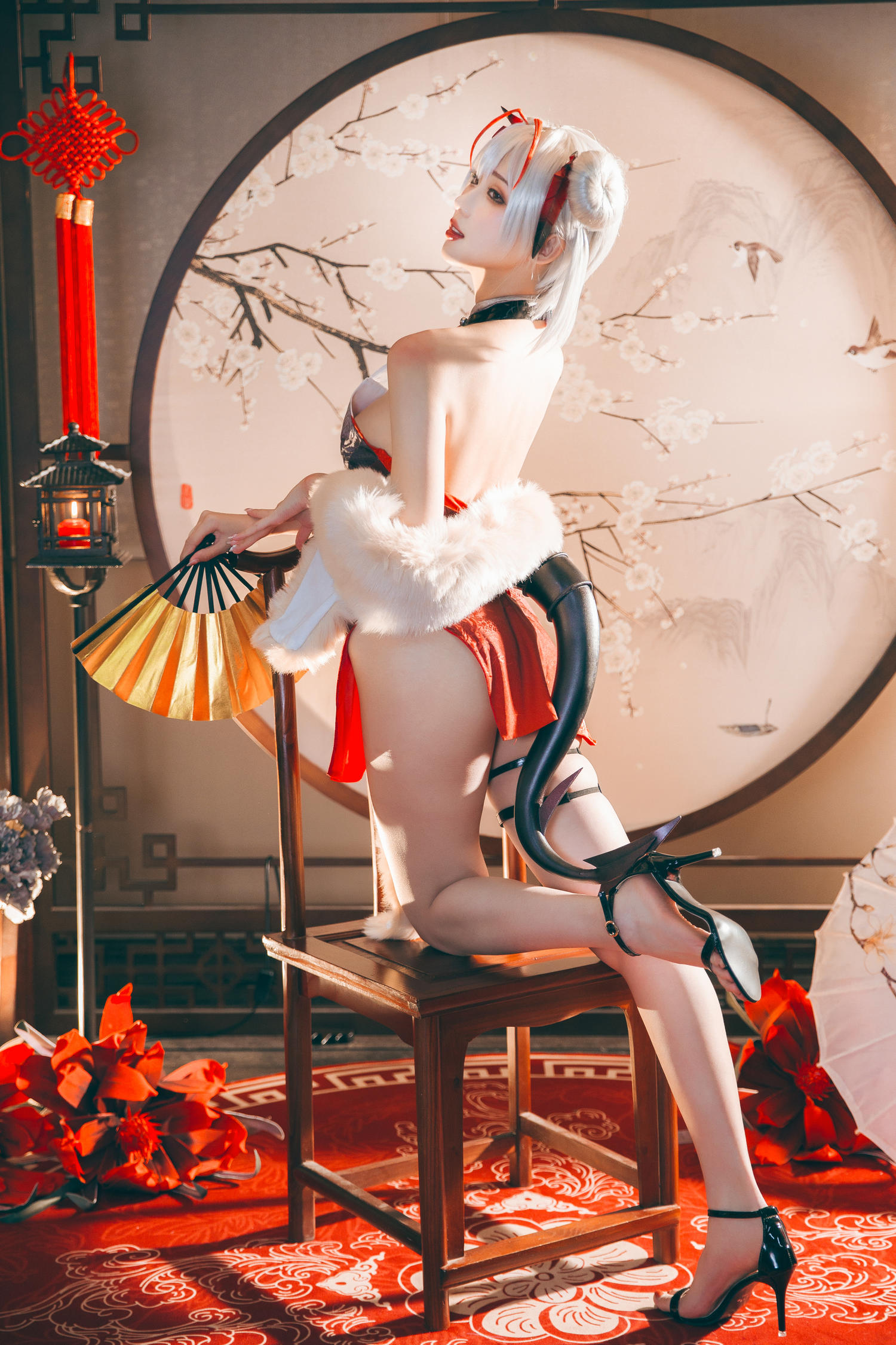 乌烟 - W旗袍 [28P]