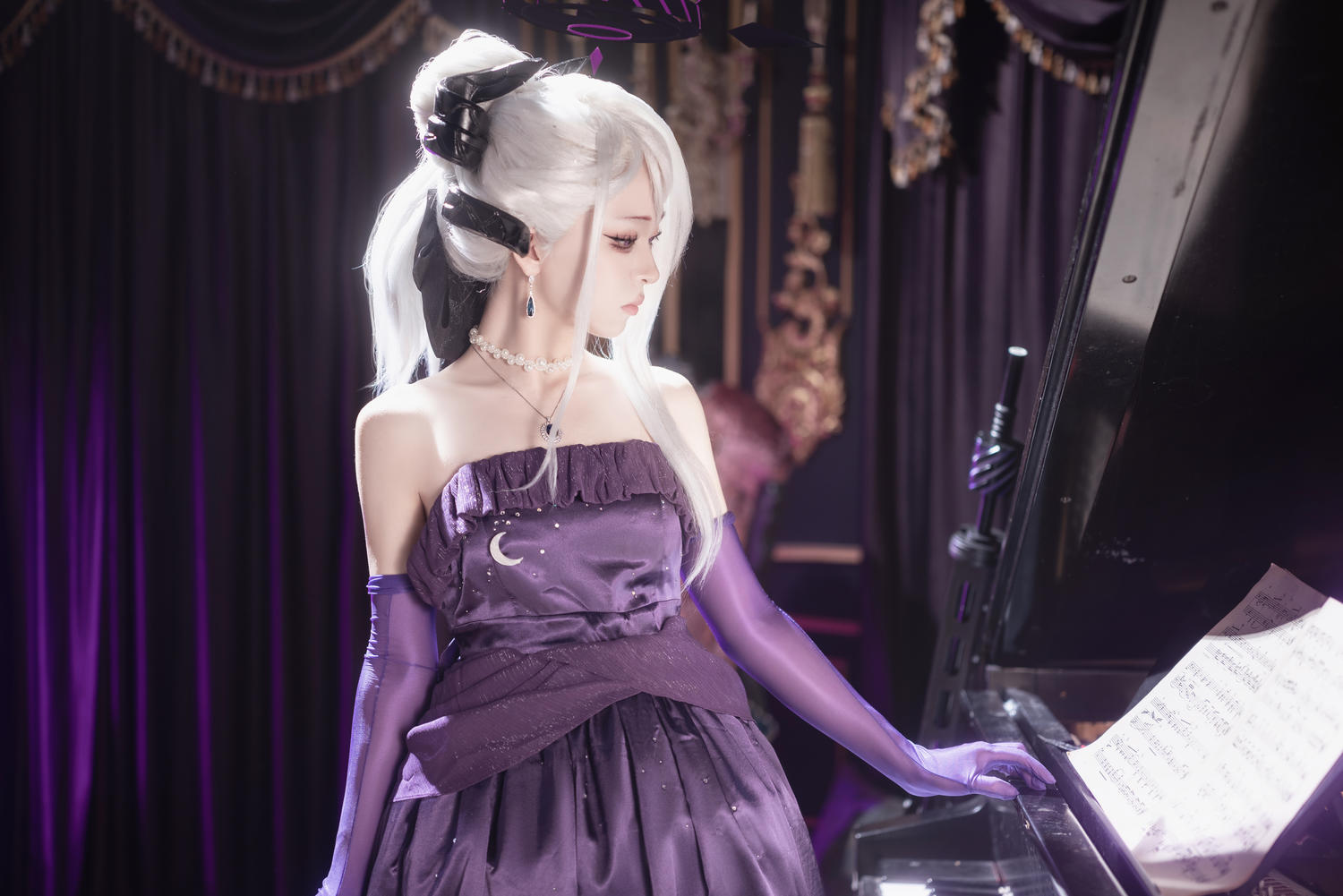 矢量鱼 蔚蓝档案 空崎日奈连衣裙 [34P-259MB]