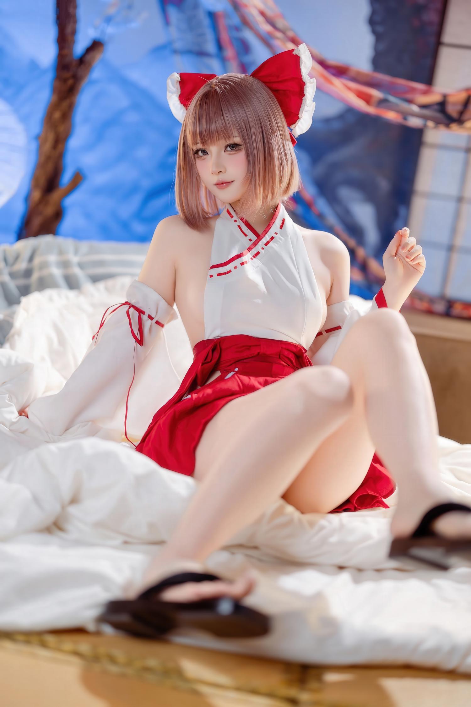 屿鱼 兼职巫女 [66P-639MB]