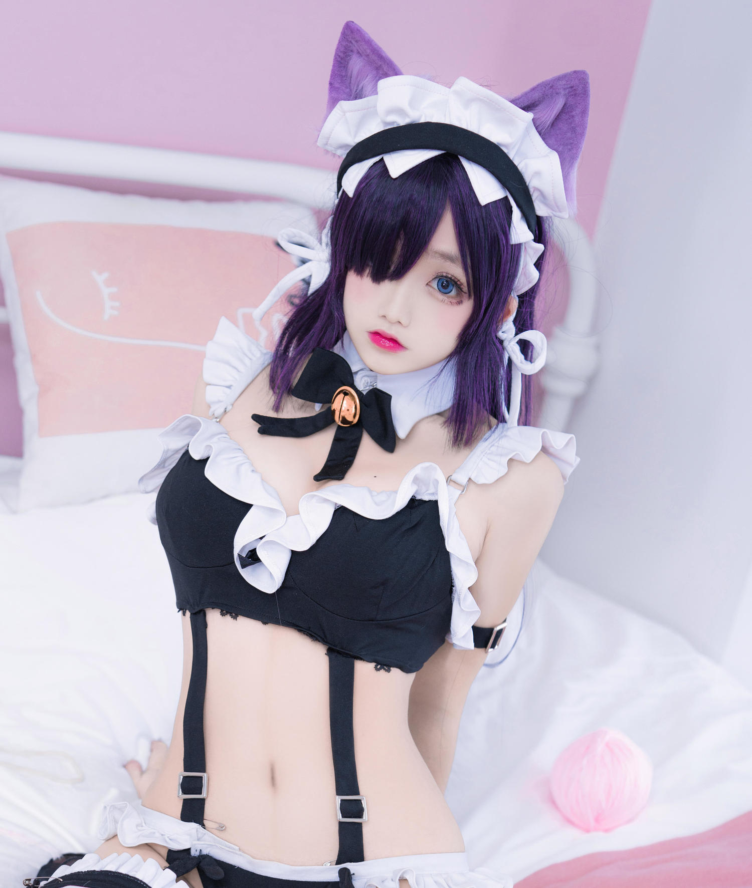 椎名莜 - 猫女仆 [50P]