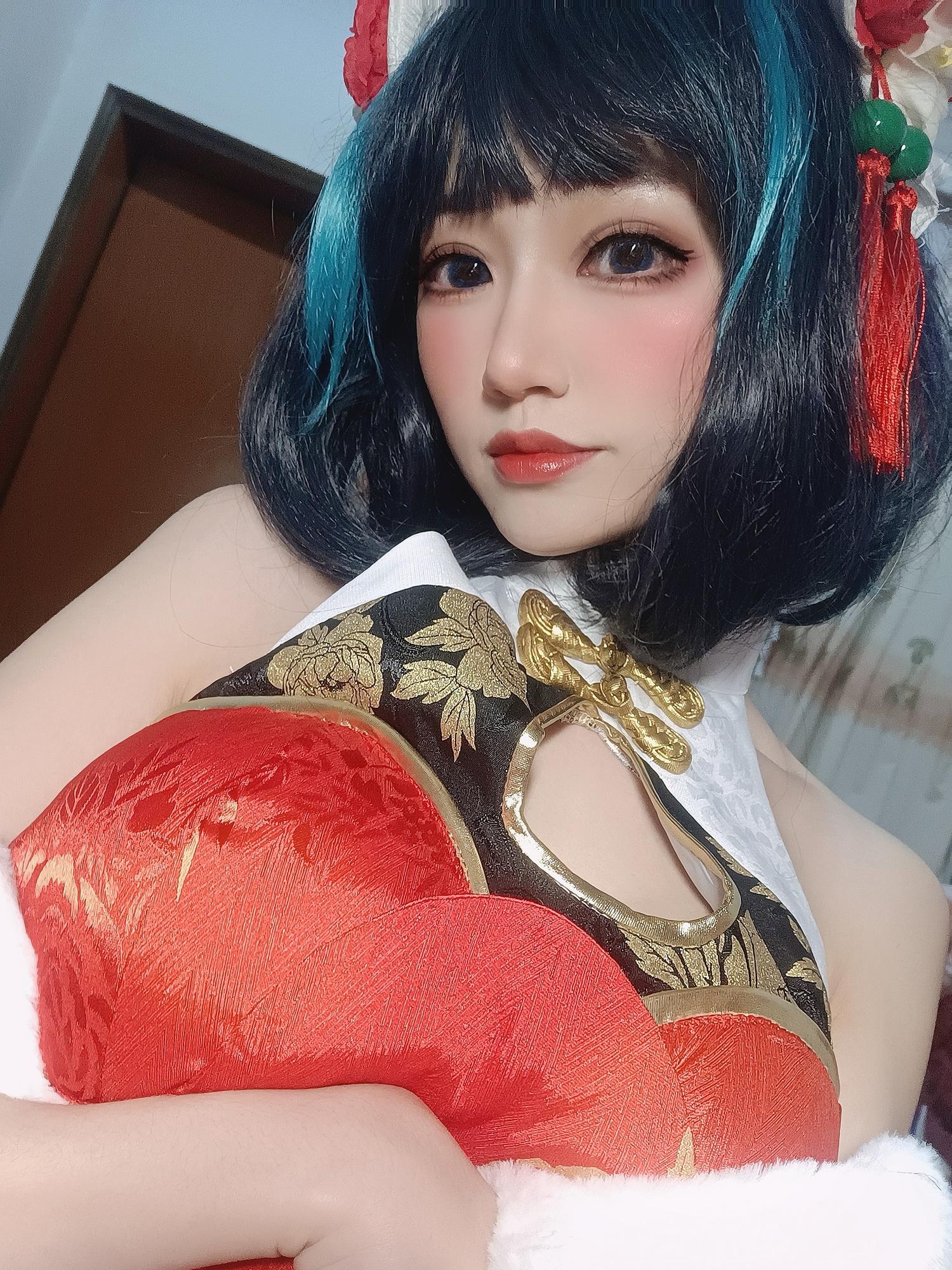 北阑尽夏 - 柴郡旗袍自拍 [9P]