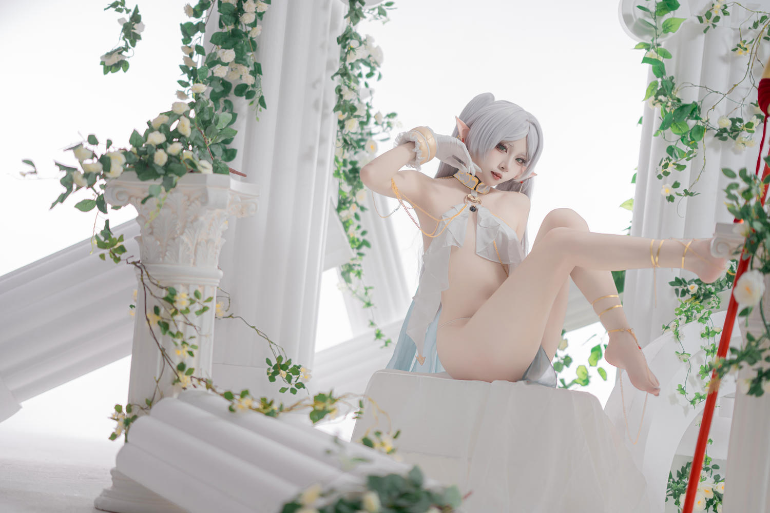 纸悦Etsu_ko 葬送的芙莉莲 芙莉莲 舞娘 [73P-701MB]