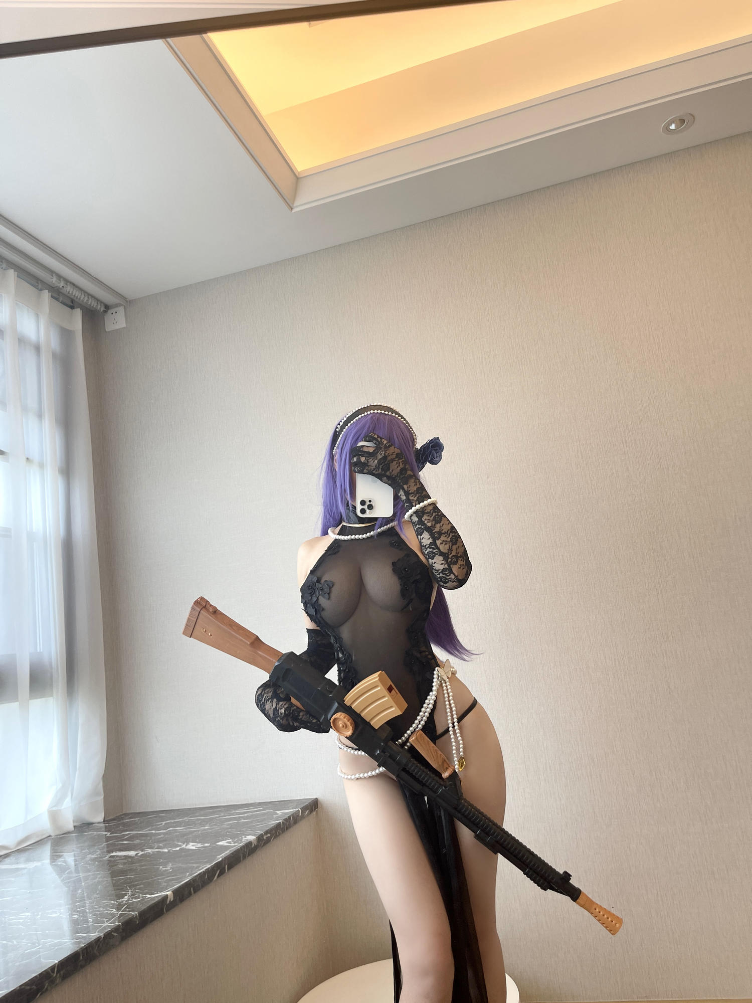 小仓千代w - 暗蔷自拍 [21P]