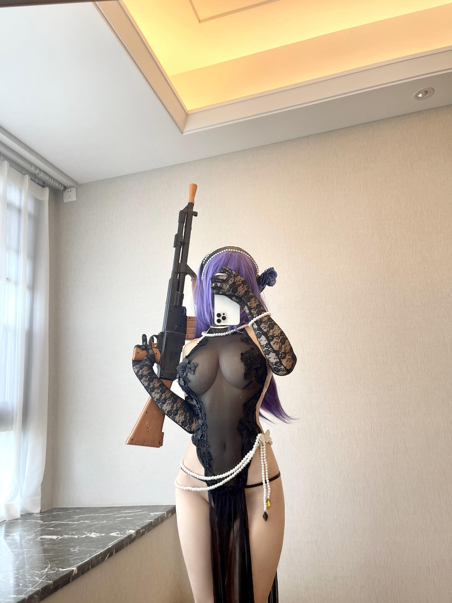 小仓千代w - 暗蔷自拍 [21P]