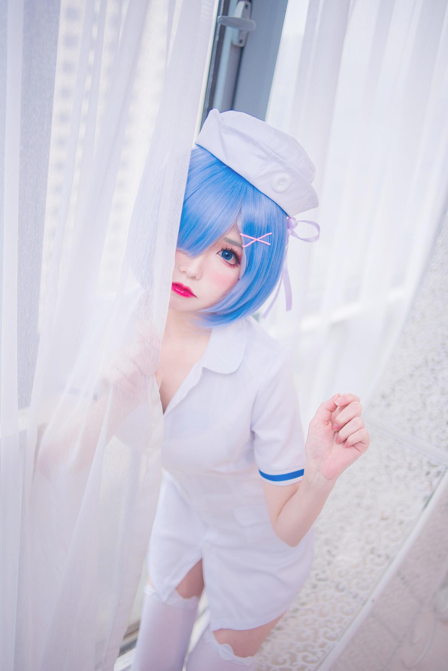 Coser衣衣 – 雷姆护士服 [8P]