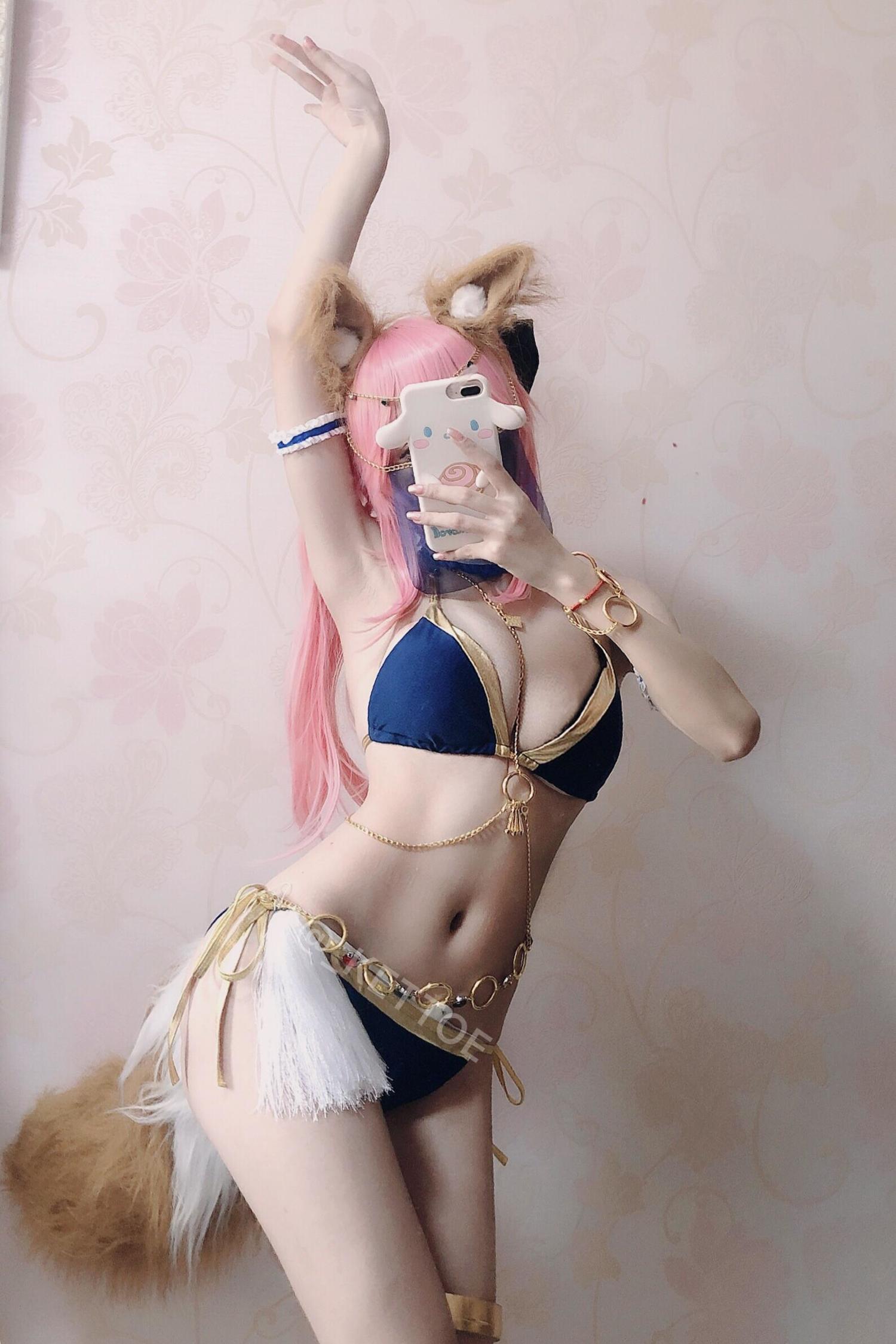 Kettoe - 玉藻前舞娘自拍 [68P]