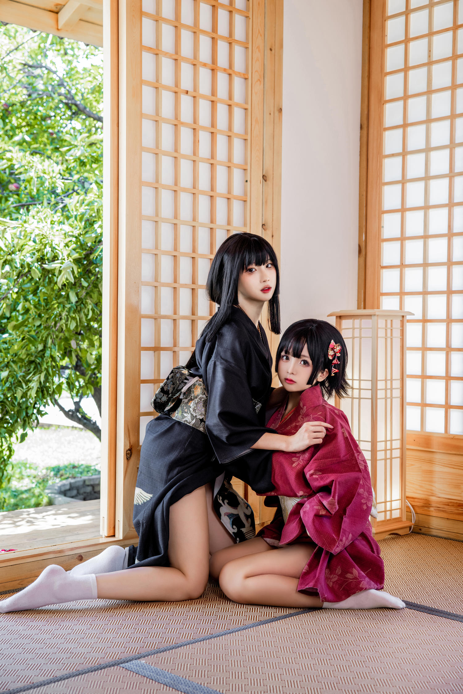 日奈娇&瓦斯塔亚小龙虾 - 绳缚巫女 [120P]