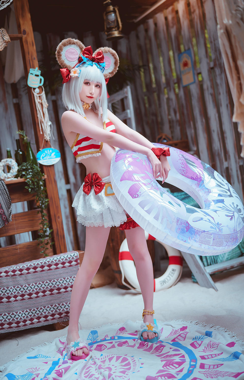 咪呀 - 碧卡拉泳装 [23P]