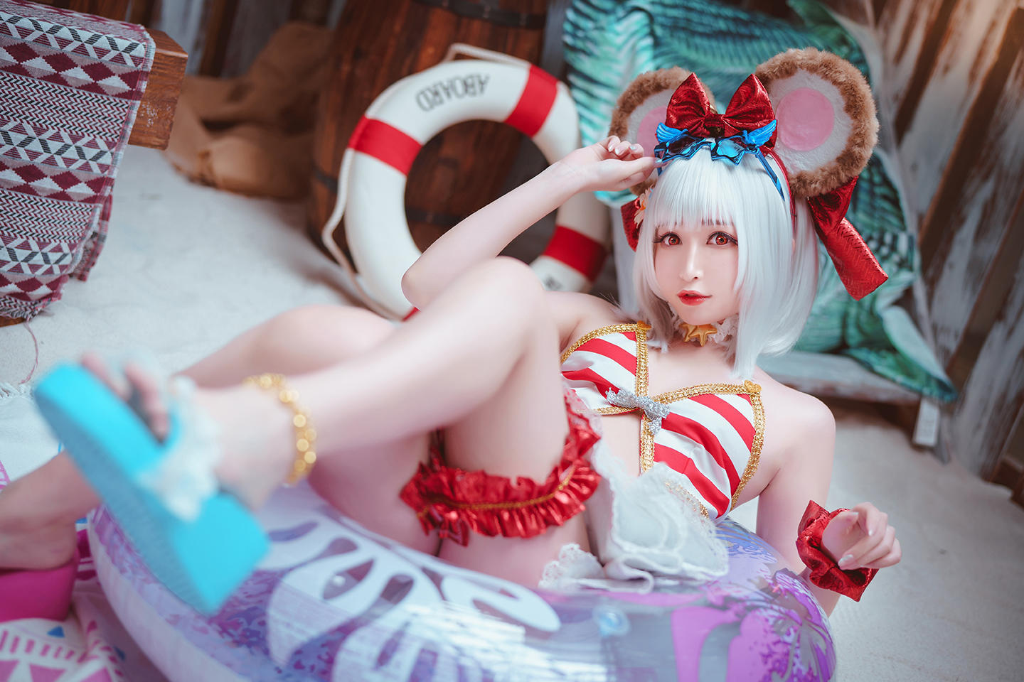 咪呀 - 碧卡拉泳装 [23P]