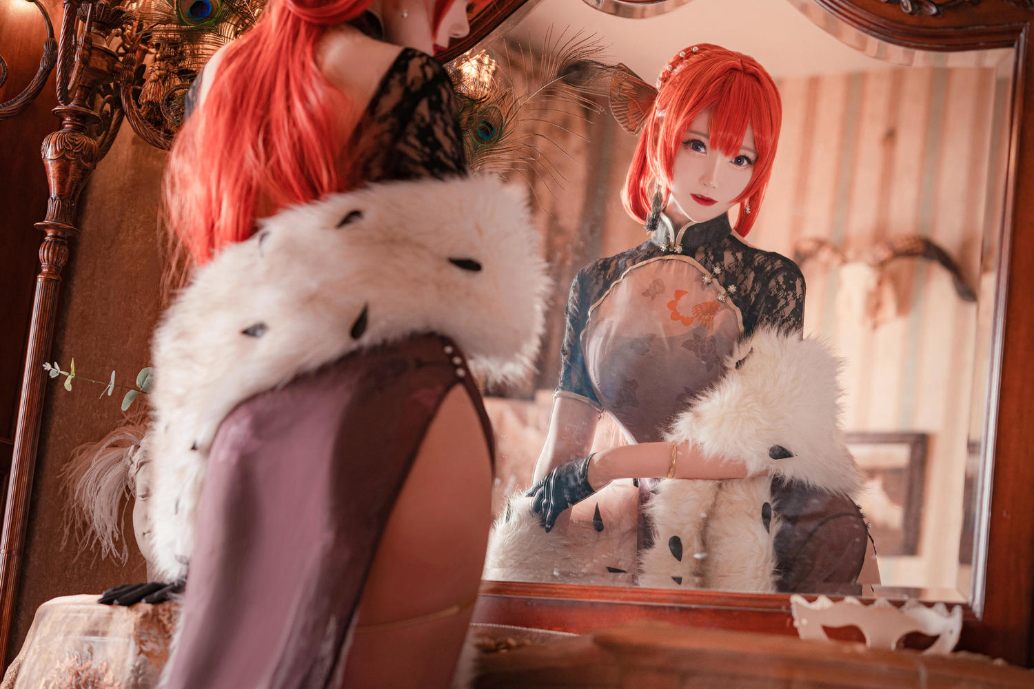 然理理 - 君主旗袍 [23P]