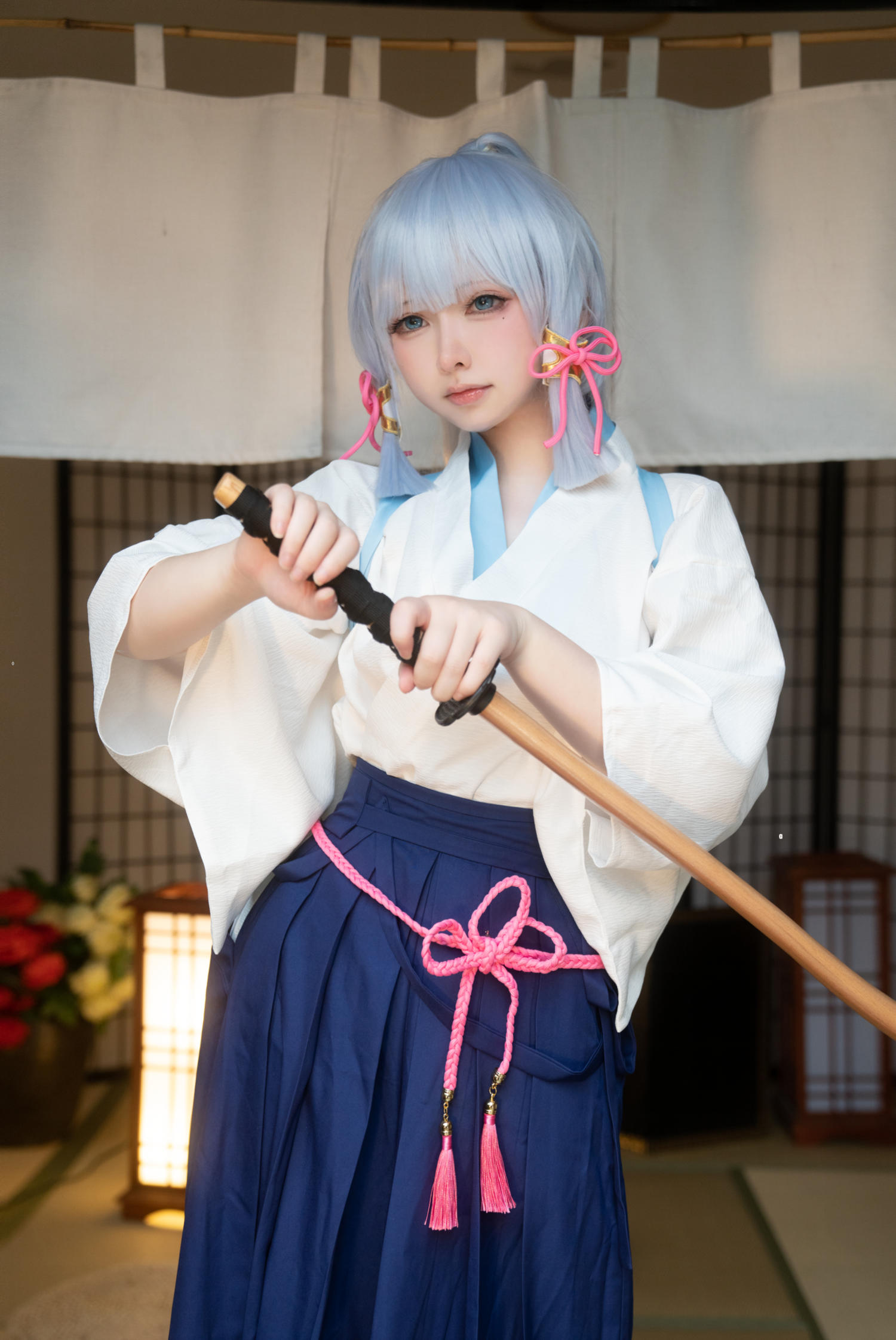 樱梨梨 - 凌华 剑道服 [62P]