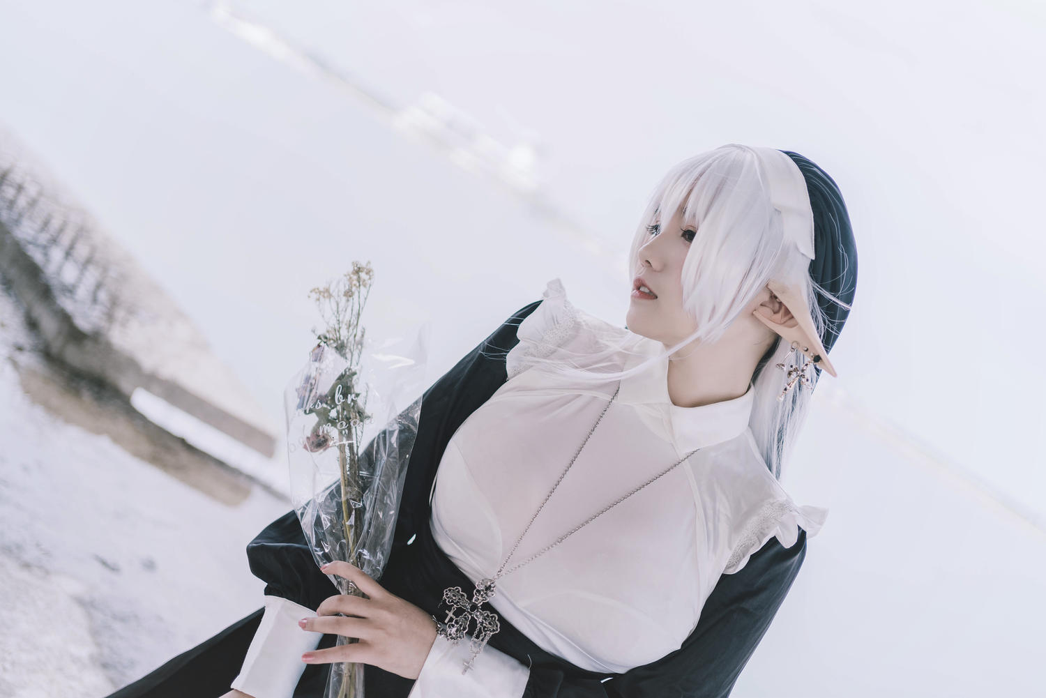 阿半今天很开心 - 修女 [28P]