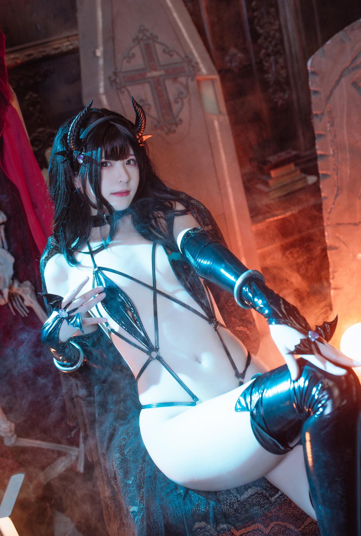 Quan冉有点饿 - 魅惑魅魔 [37P]