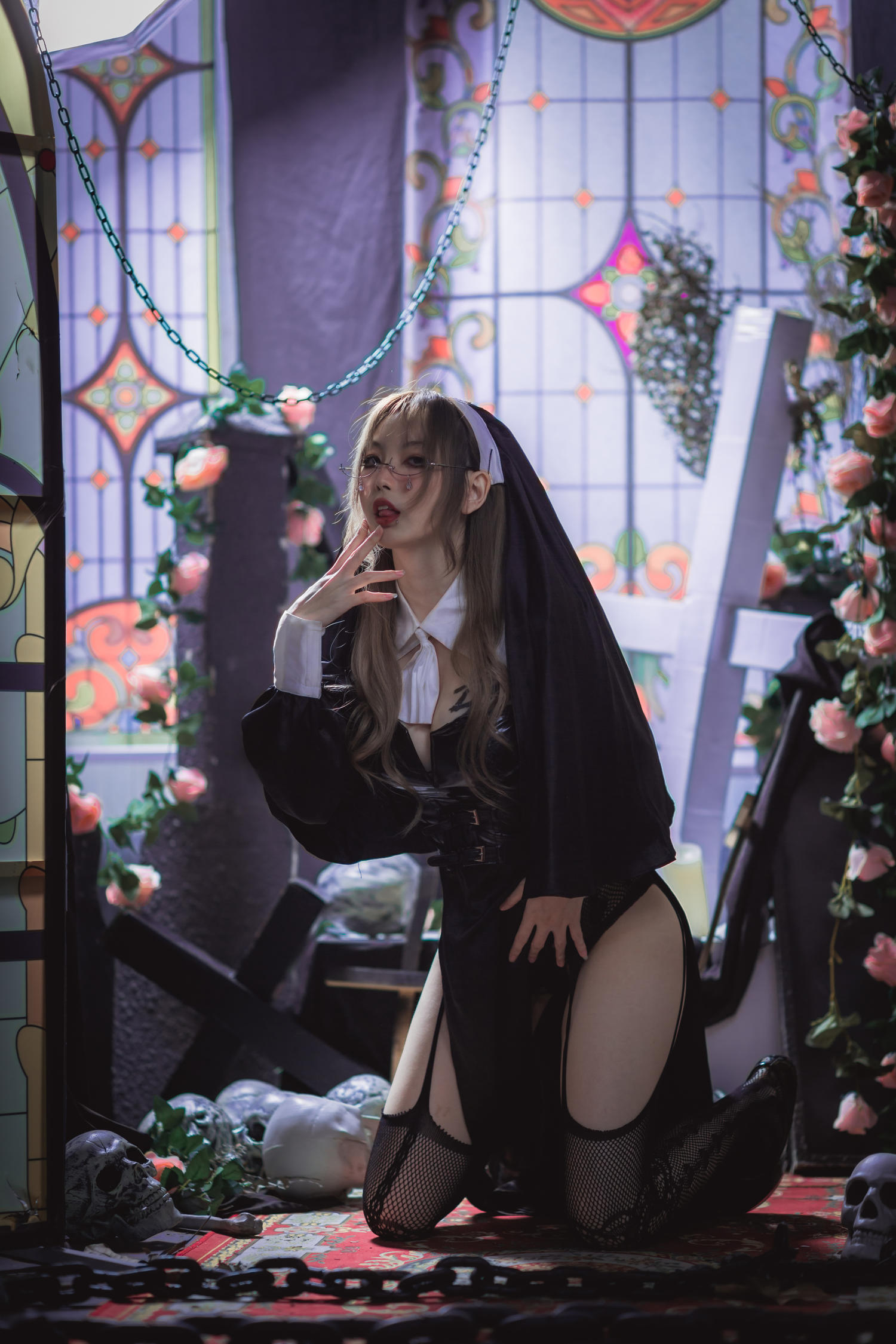 东条瞳 - 暗黑修女 [36P]