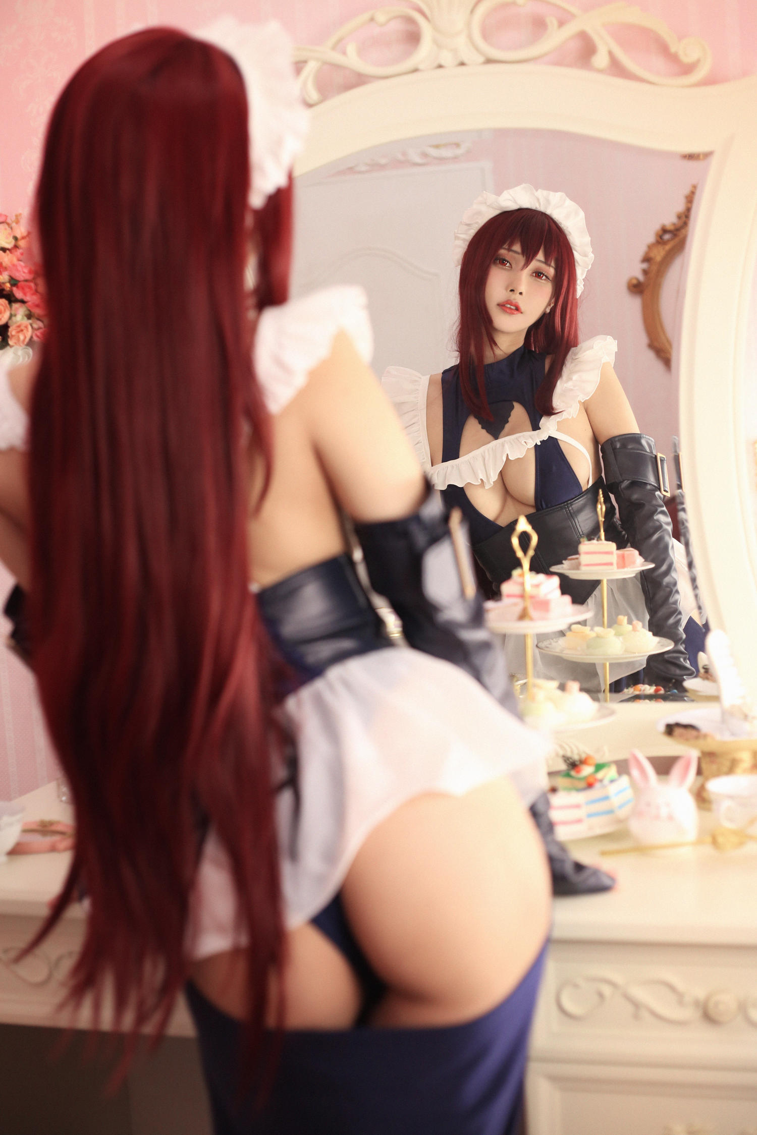 饿小璇 - 斯卡哈女僕 [13P]