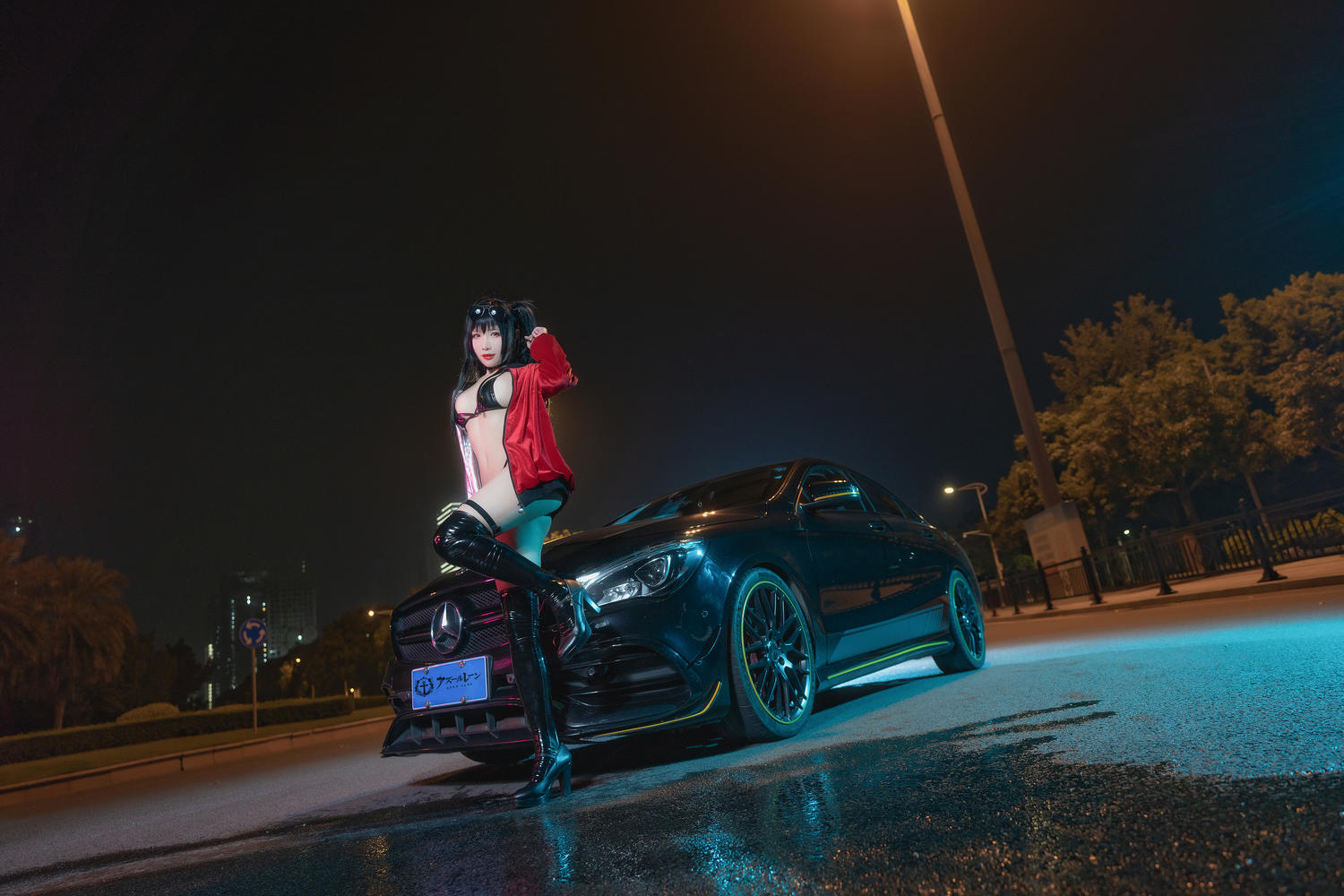 吖静sizu - 大凤赛车女郎 [43P]