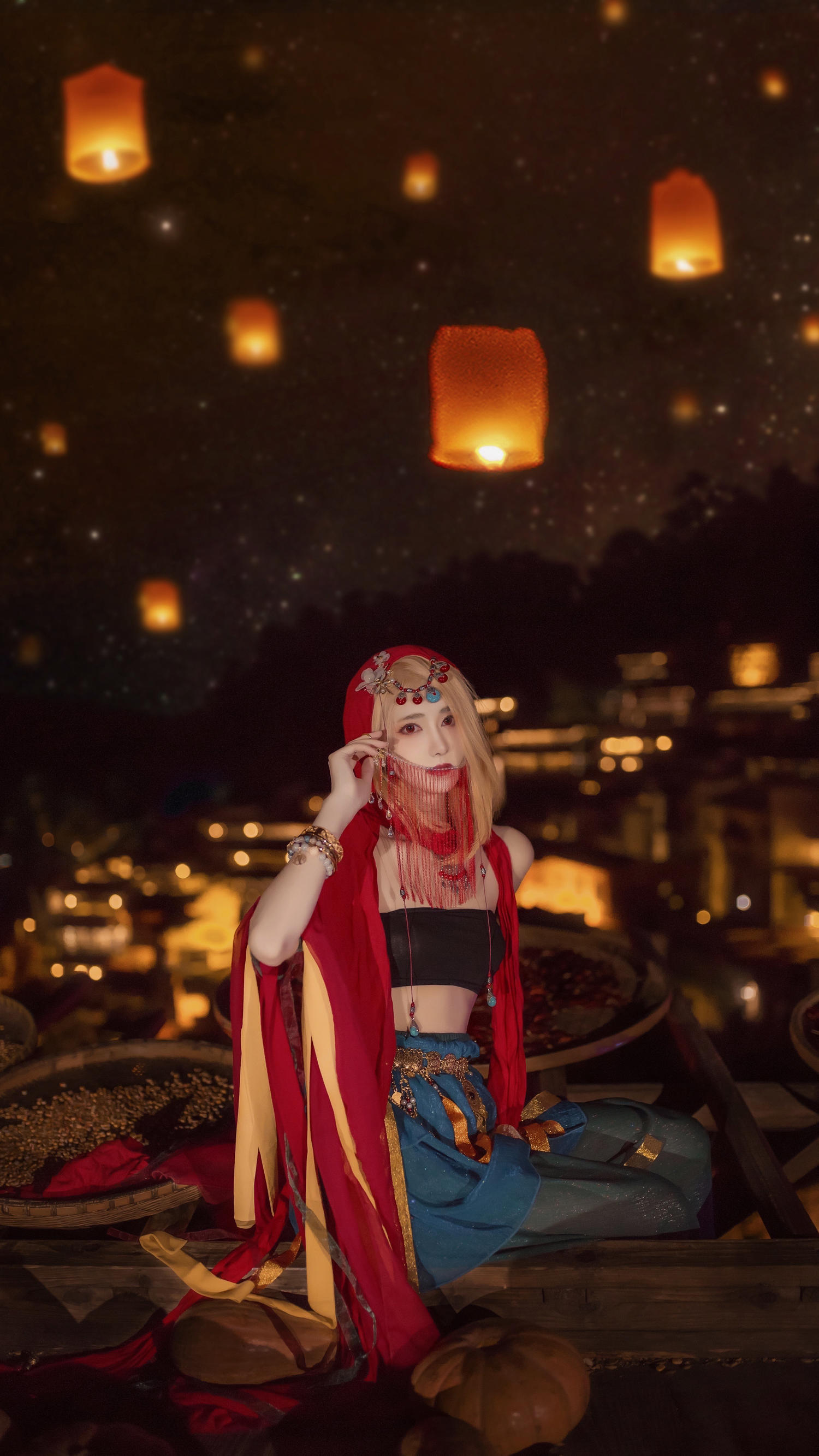 南桃Momoko - 红衣 [38P]