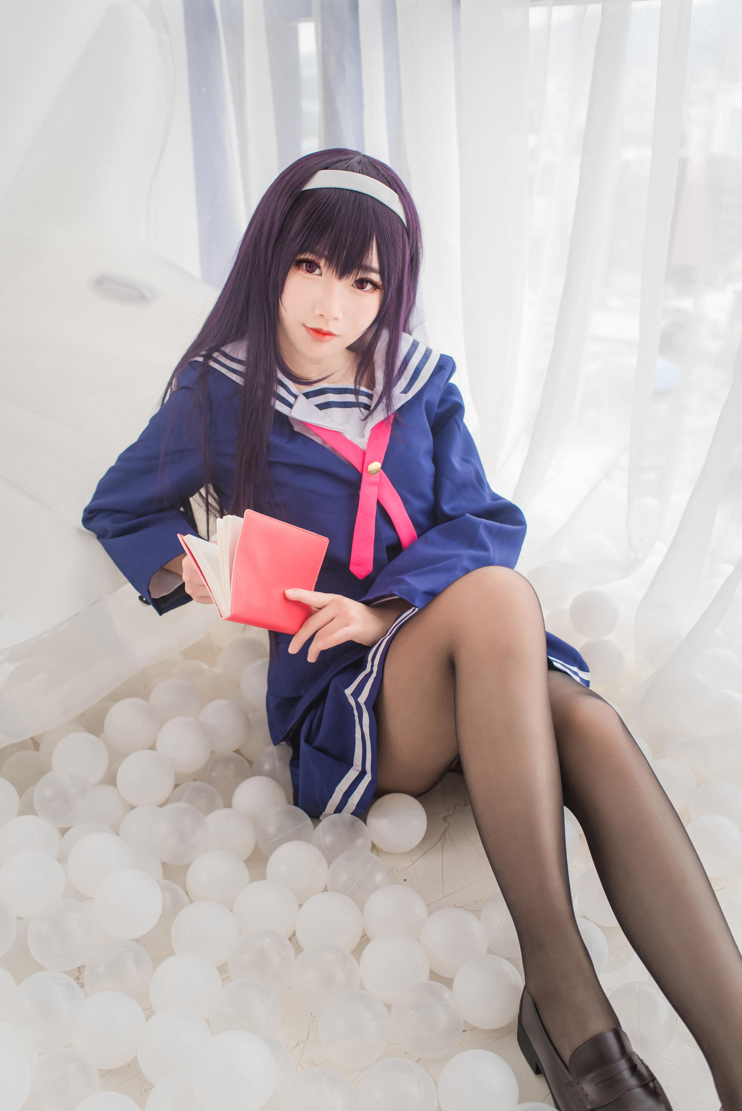 面饼仙儿 - 霞之丘诗羽制服 [53P]