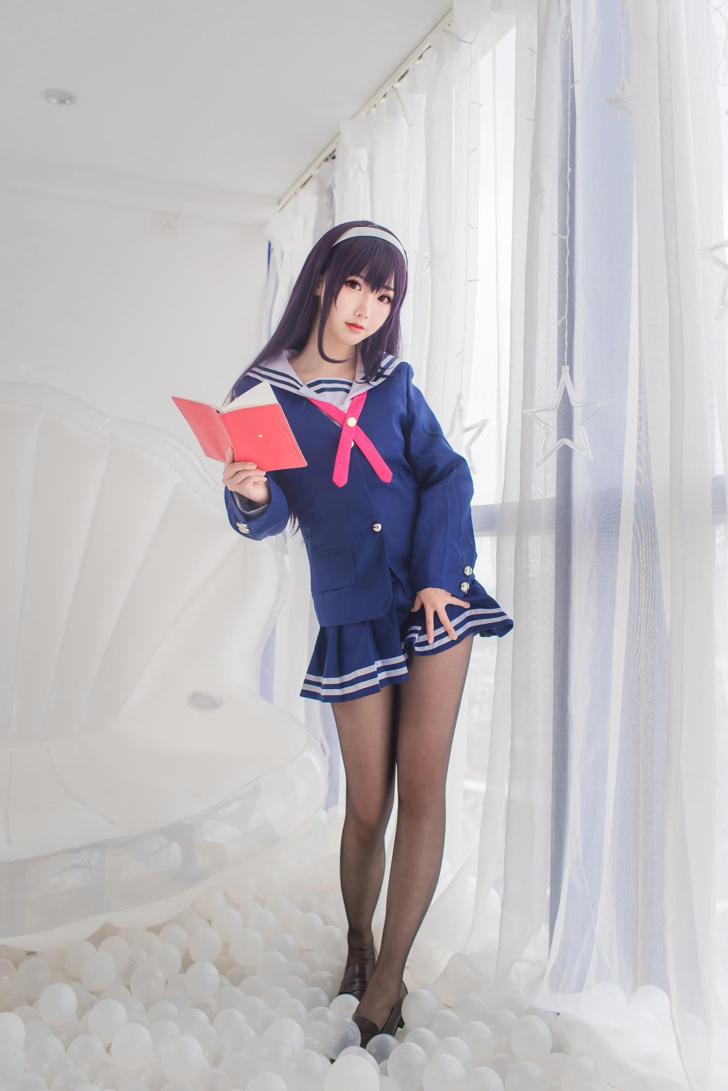 面饼仙儿 - 霞之丘诗羽制服 [53P]