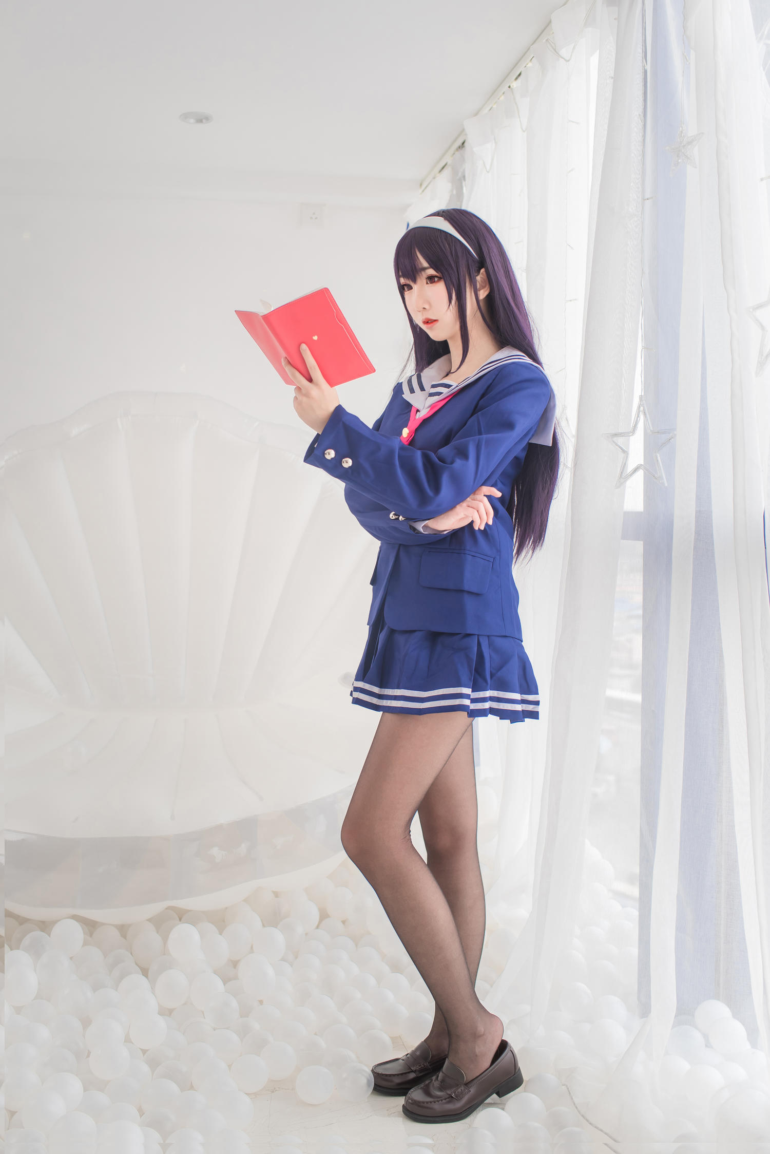 面饼仙儿 - 霞之丘诗羽制服 [53P]