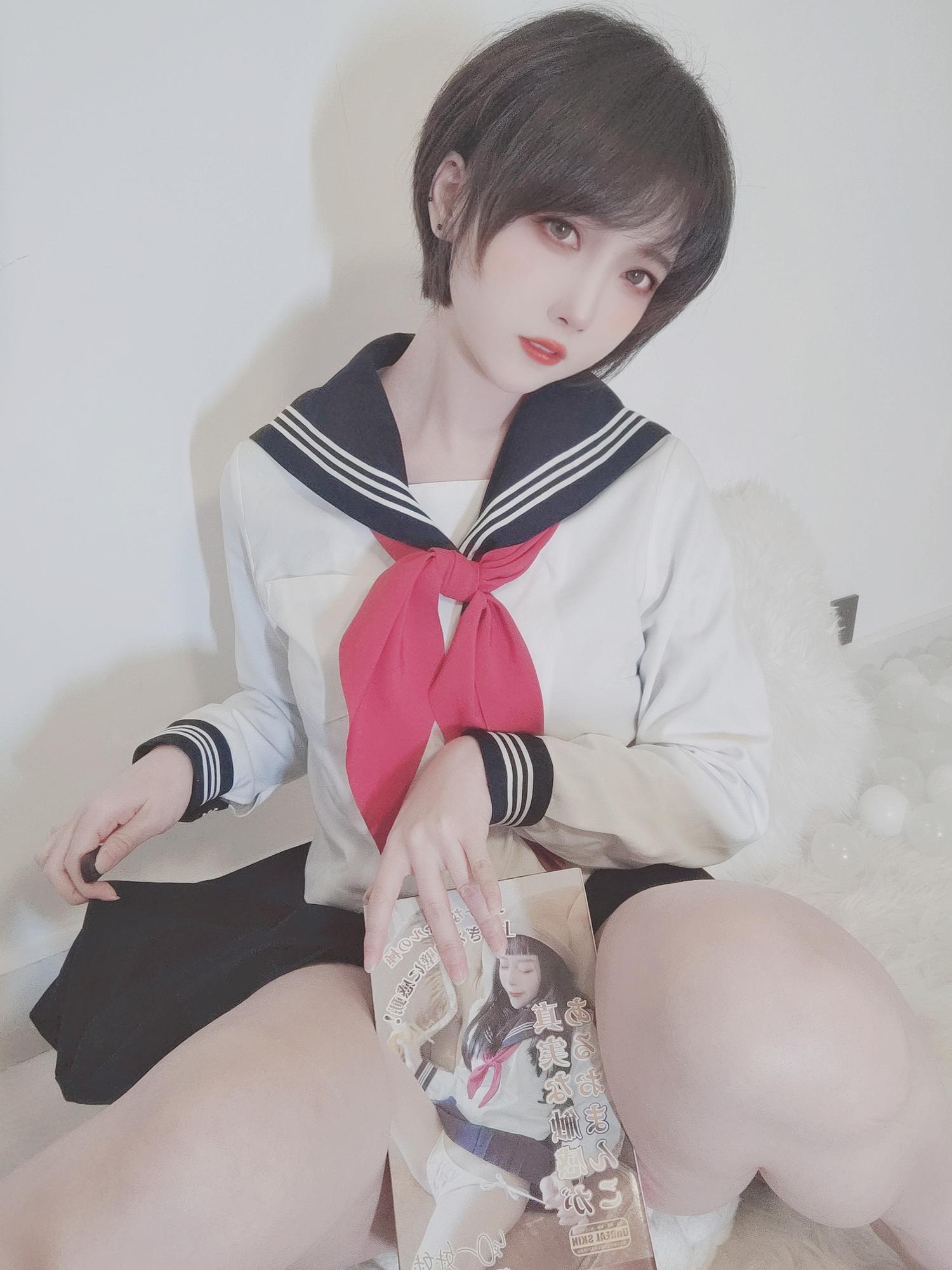 名濑弥七 - 水手服 [50P]