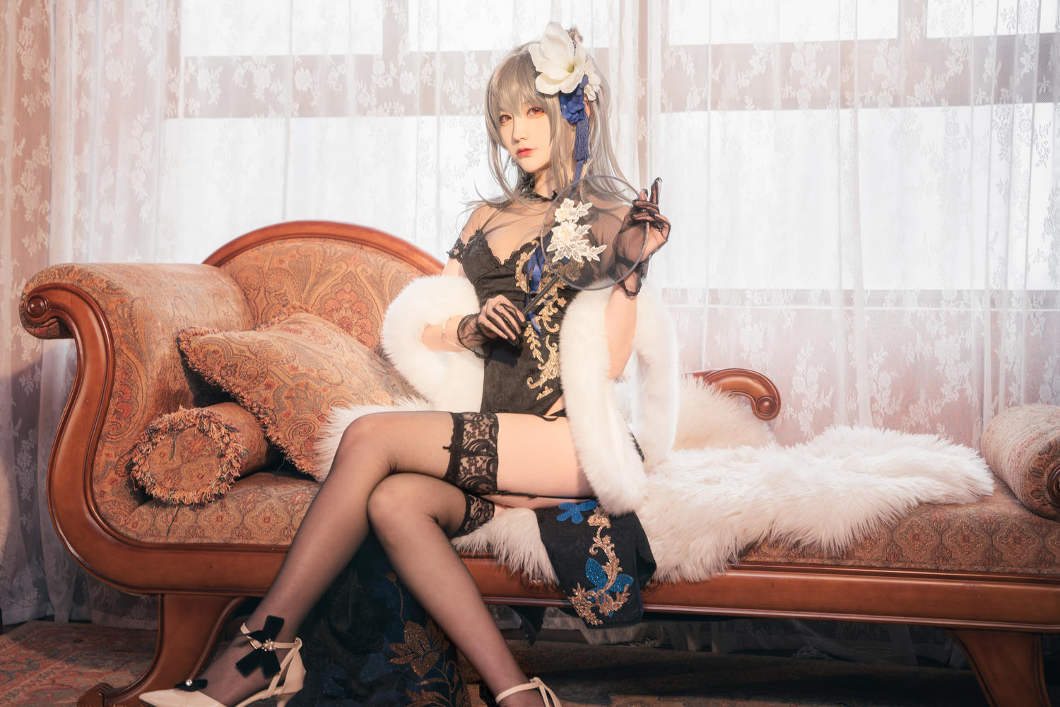 仙九Airi - 路易九世旗袍 [18P]