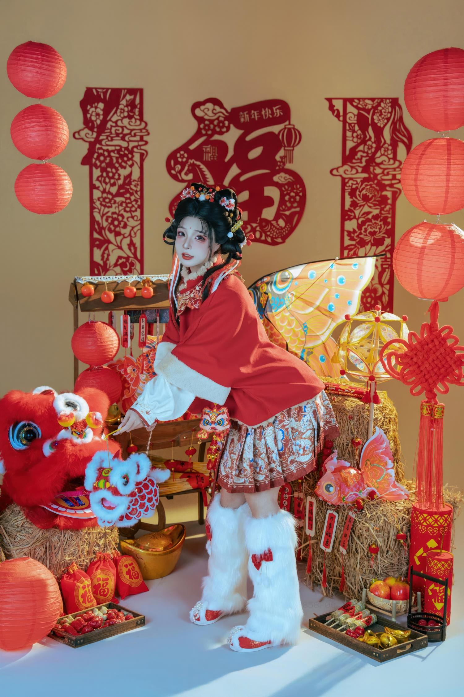 yuuhui玉汇 2026新春特辑 醒狮少女 [131P2V-2.11GB]