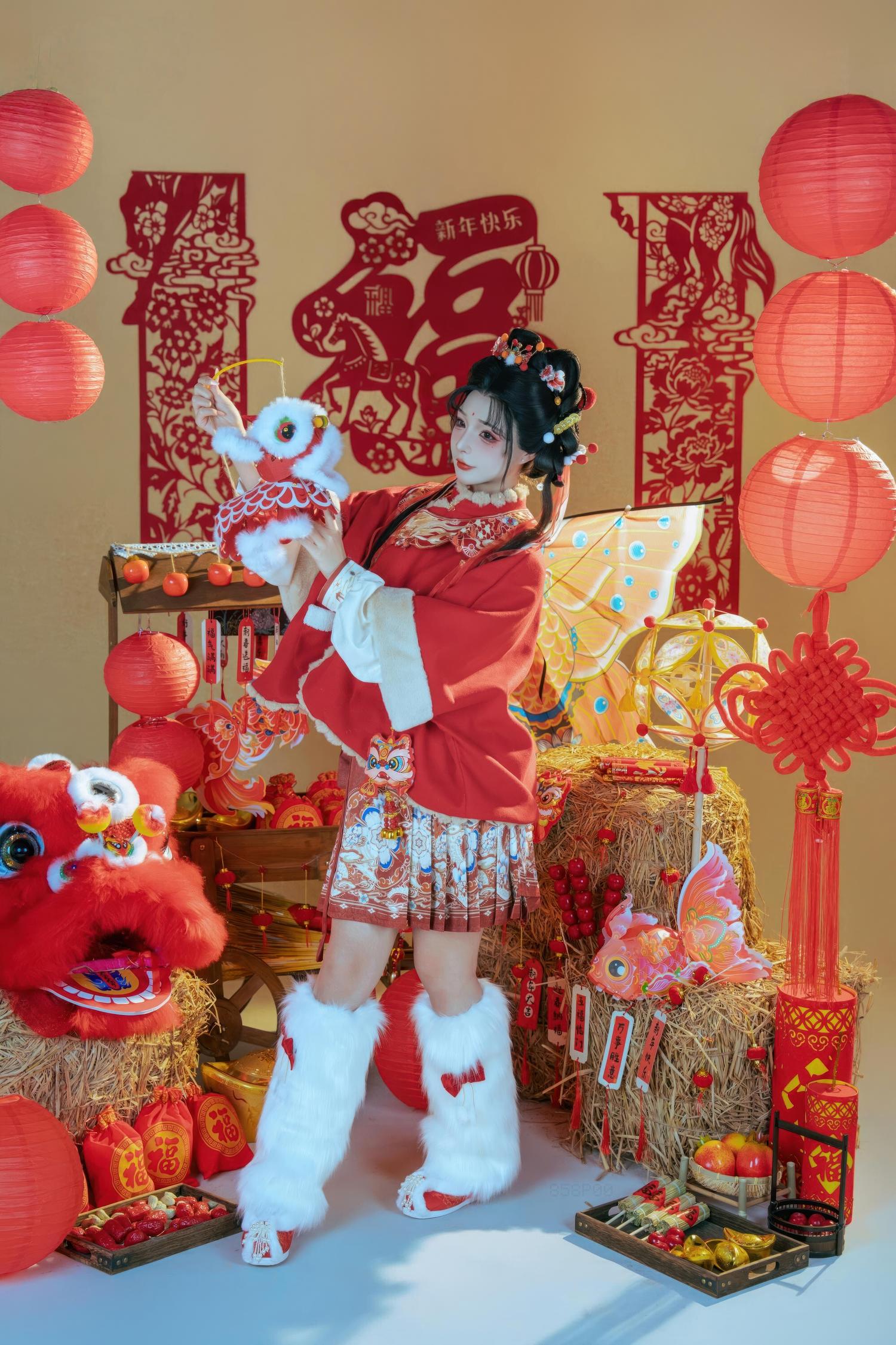 yuuhui玉汇 2026新春特辑 醒狮少女 [131P2V-2.11GB]