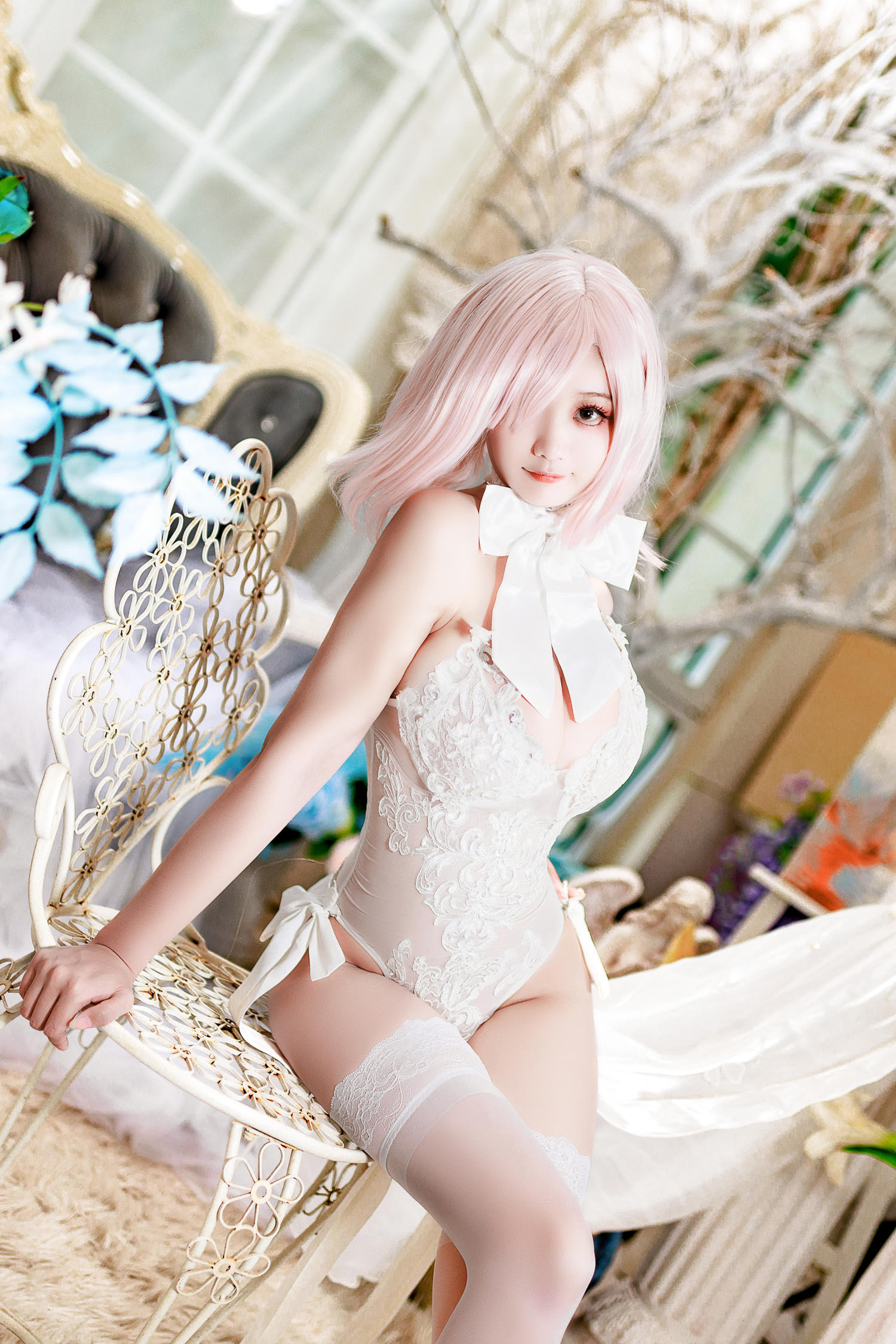 阿雪雪 FGO 玛修 婚纱同人 [72P-1.59GB]