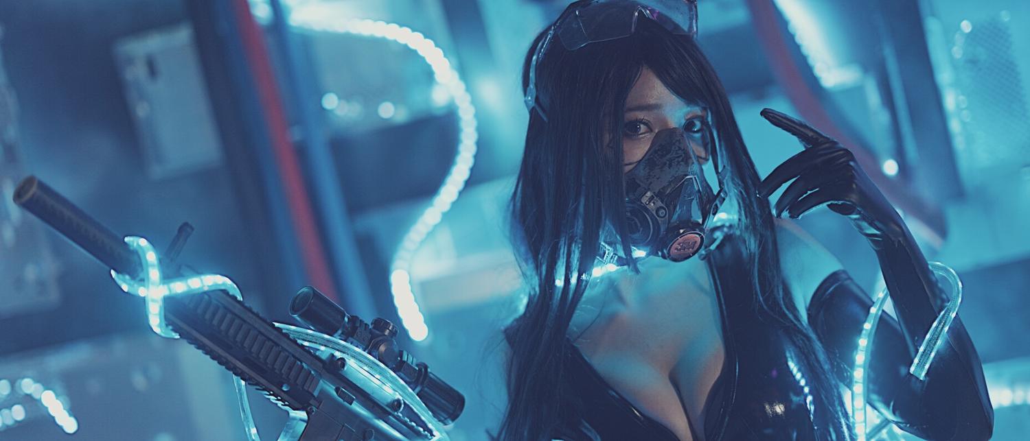 特软儿Sona - 赛博朋克 [17P]