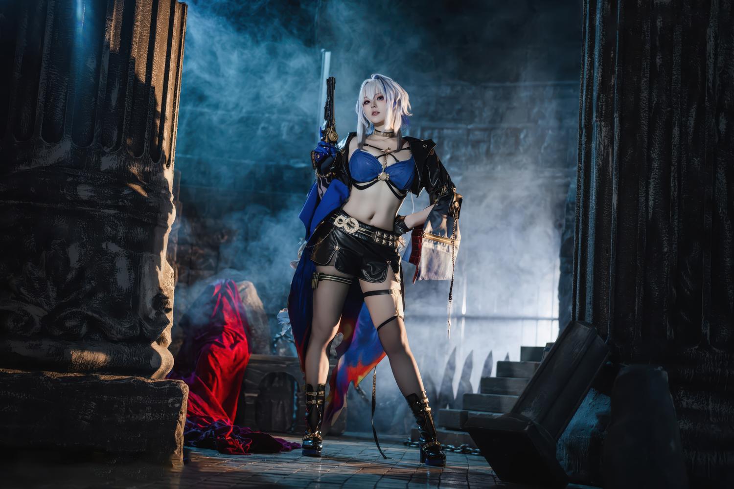 Natsuko夏夏子 鸣潮 嘉贝莉娜 [74P-417MB]