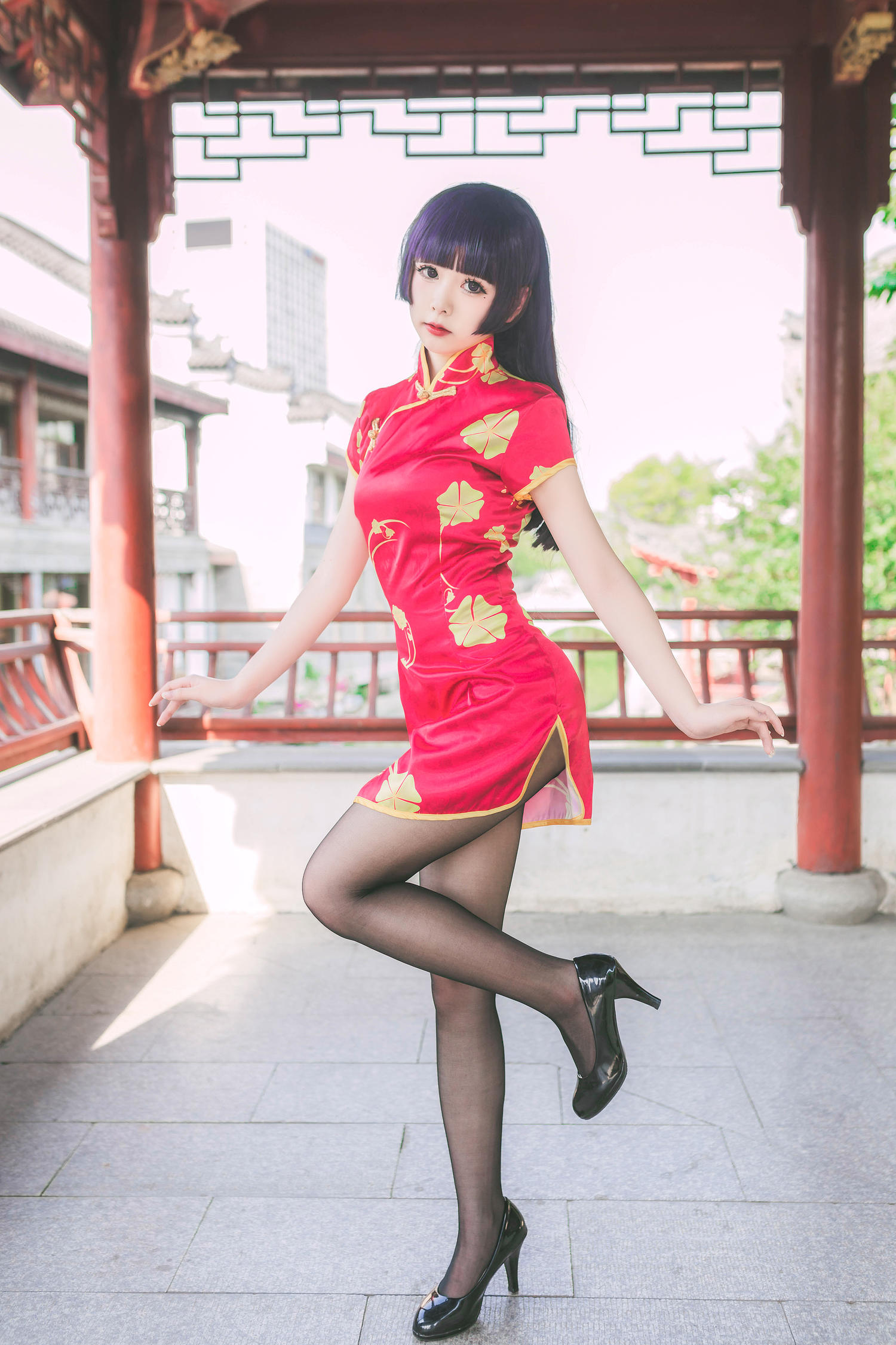 向小圆 - 五更琉璃新春旗袍 [22P]