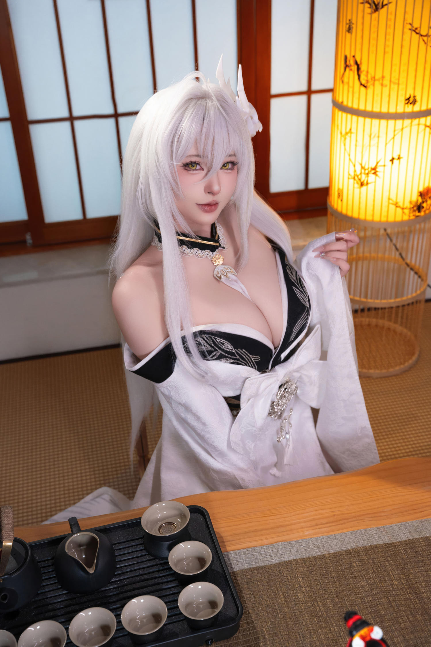 清水由乃 碧蓝航线 白凤和服 [76P1V-1.64GB]